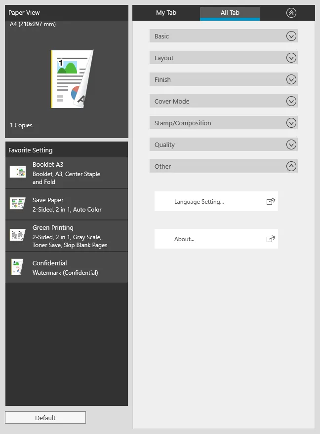 KONICA MINOLTA Print Experience screenshot 2