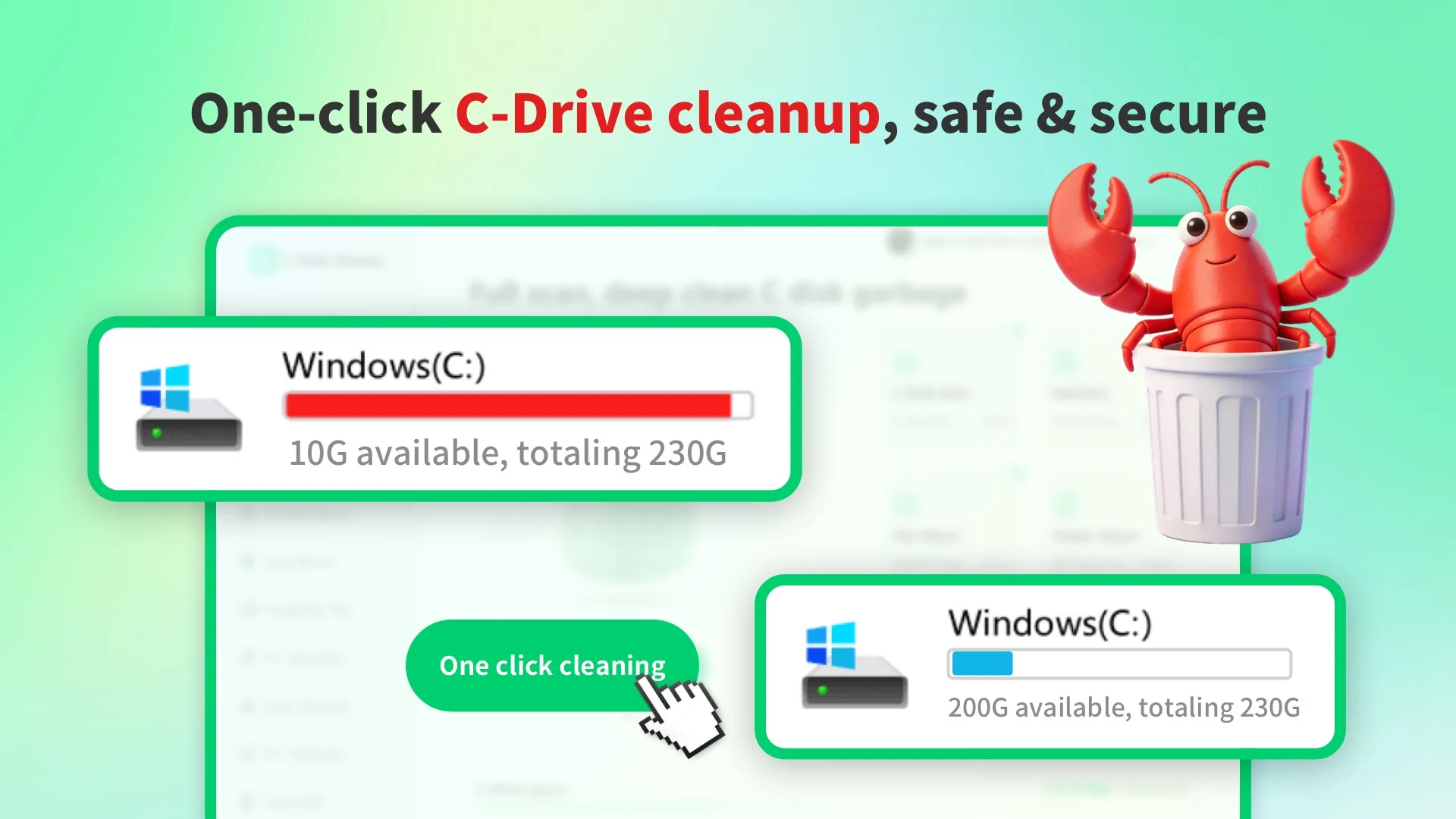 PC Cleaner-Disk Cleanup & System Optimizer screenshot 1