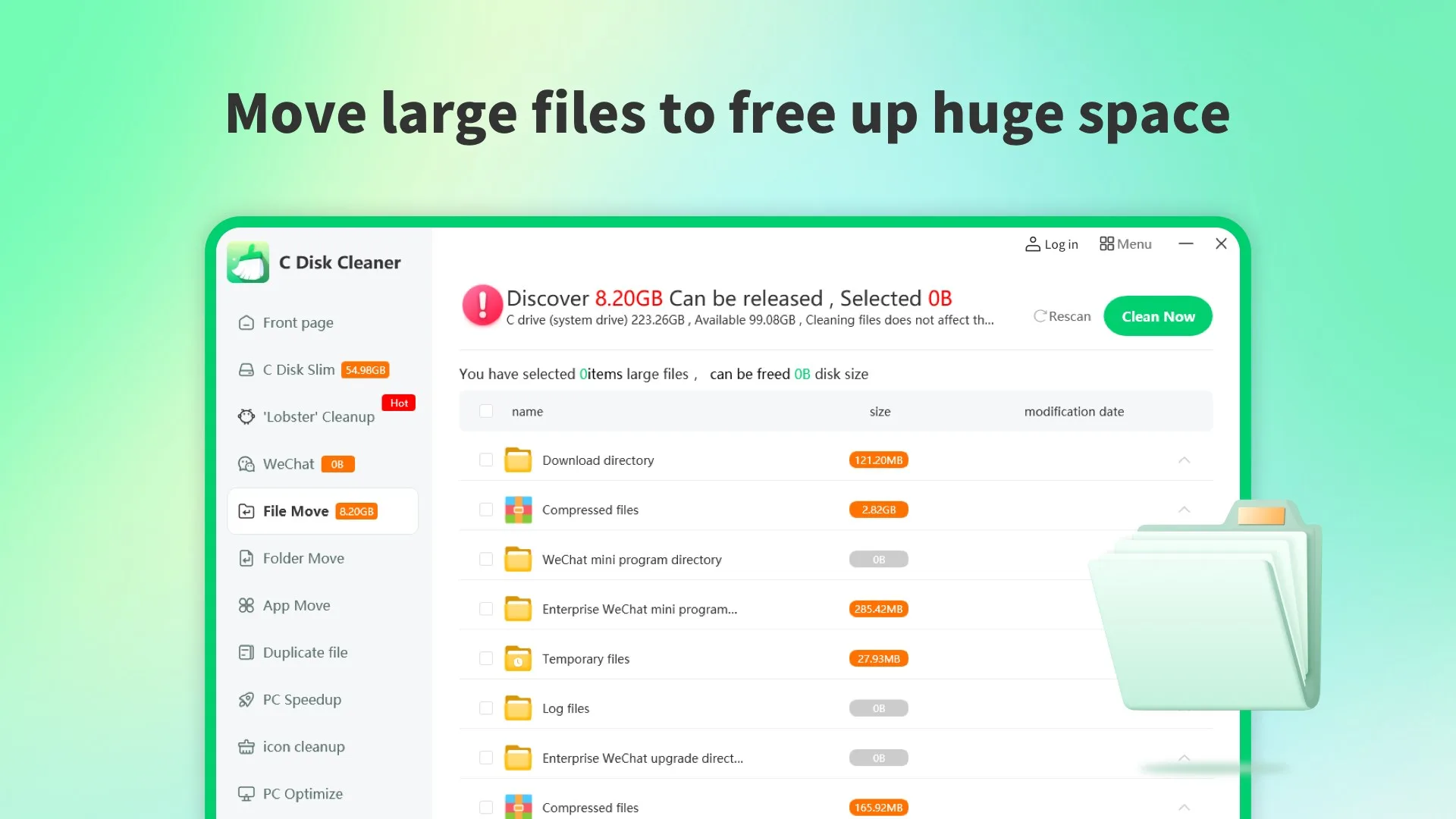 PC Cleaner-Disk Cleanup & System Optimizer screenshot 2