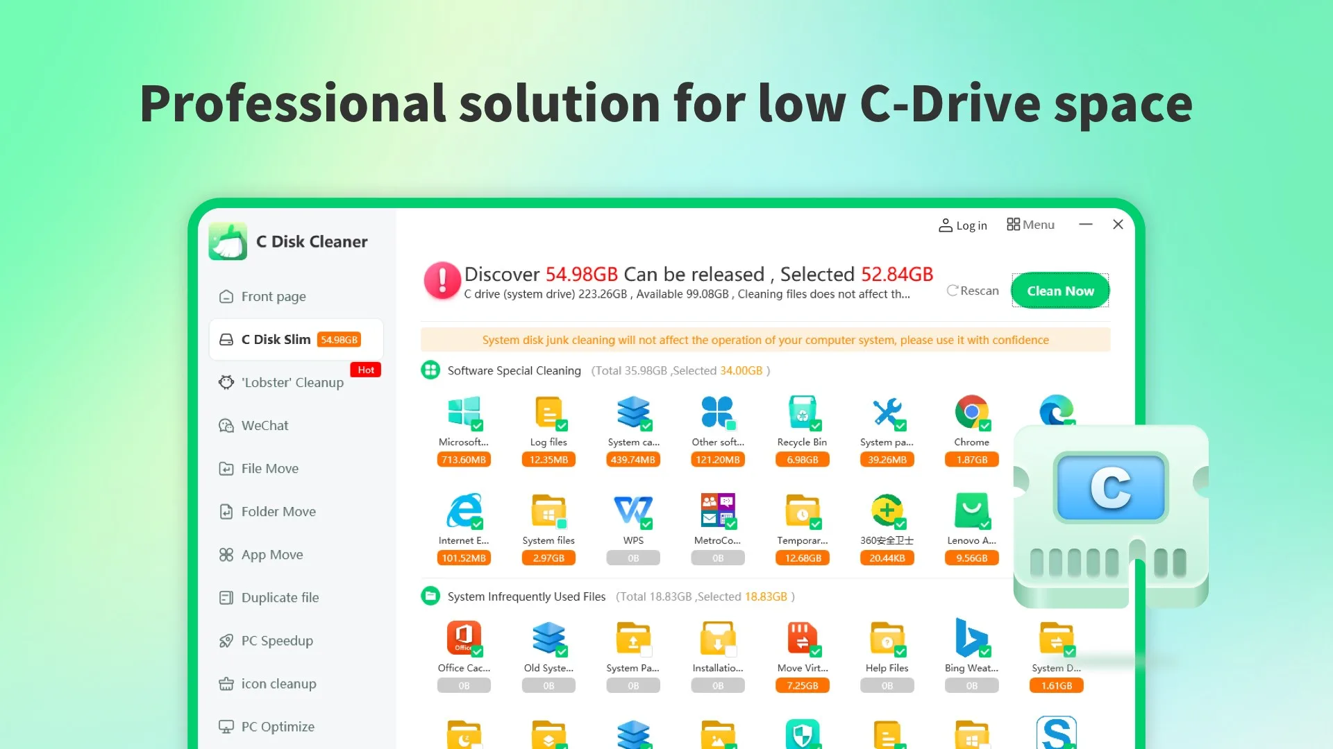 PC Cleaner-Disk Cleanup & System Optimizer screenshot 4