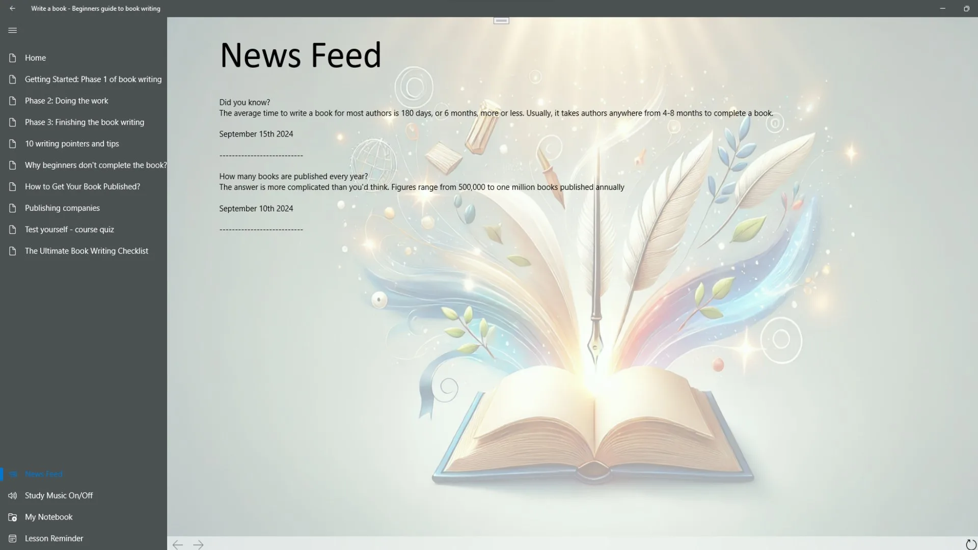 Write a book - Beginners guide to book writing screenshot 3