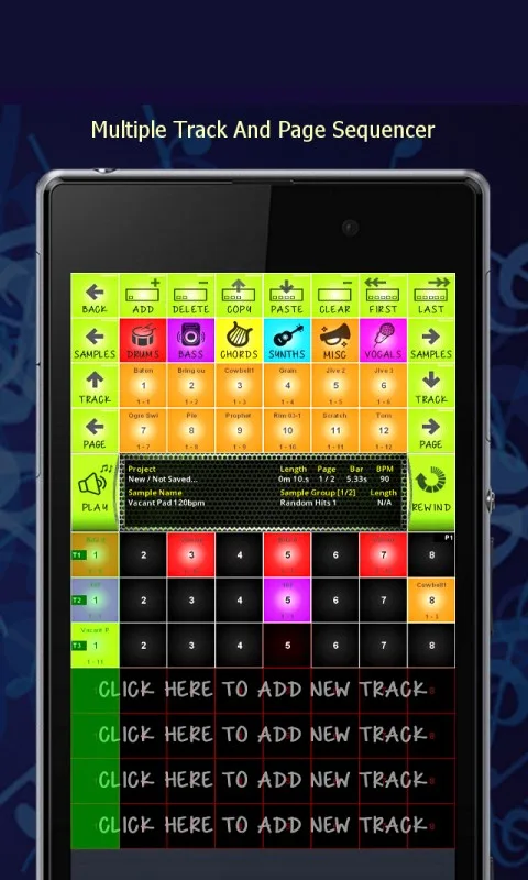 BeatDrops Beat Maker screenshot 1
