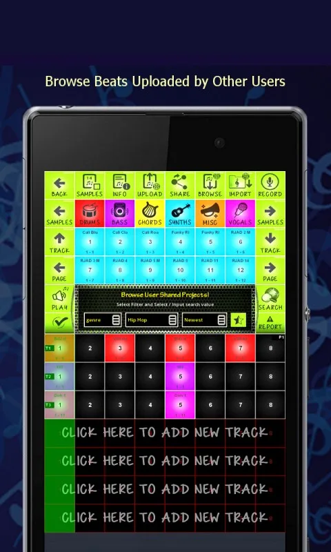 BeatDrops Beat Maker screenshot 2