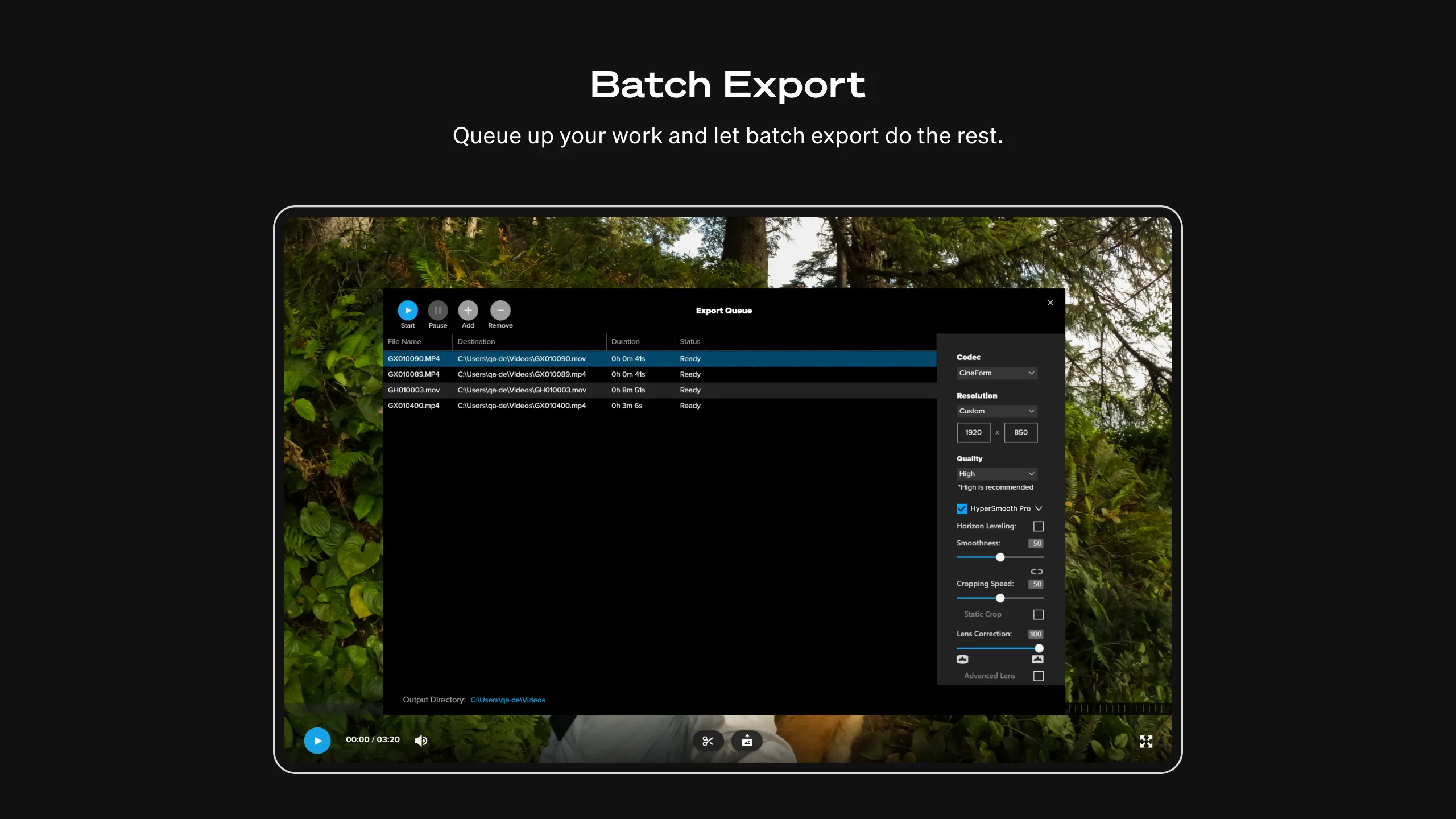 GoPro Player screenshot 3