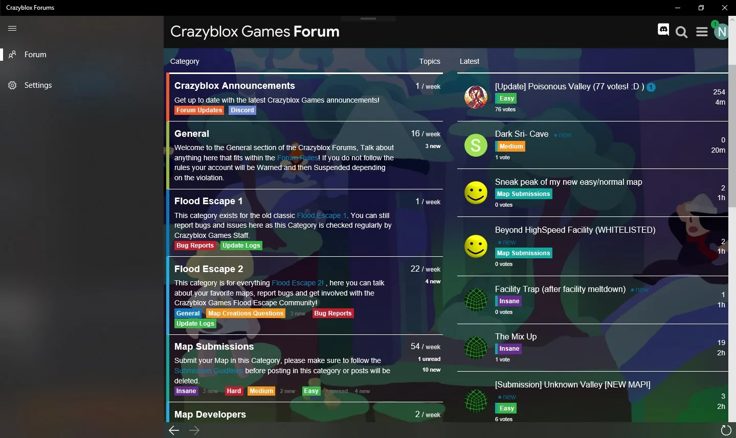 Crazyblox Forums screenshot 1