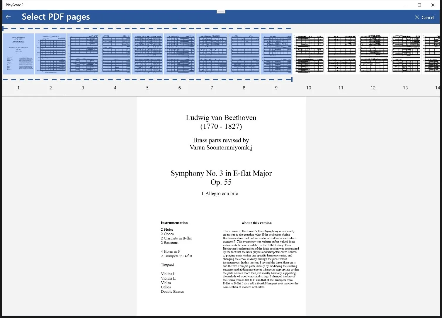 PlayScore 2 screenshot 3