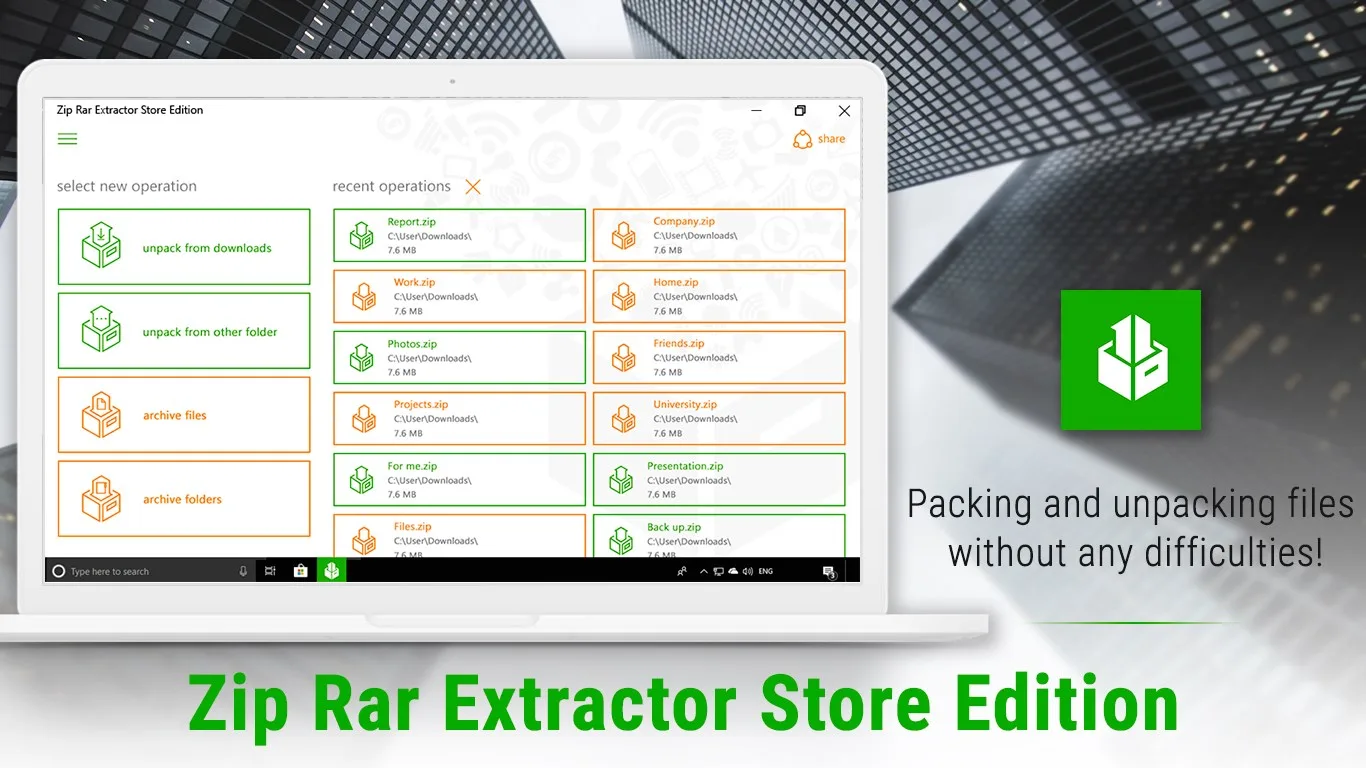 Zip Rar Extractor Store Edition screenshot 5