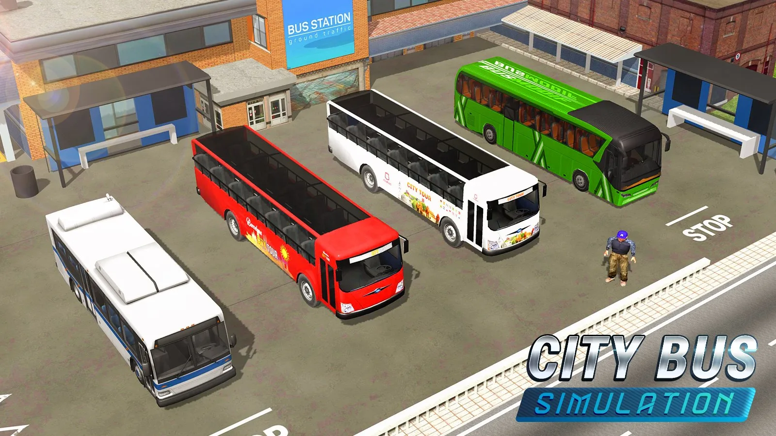 Bus Drive Simulation screenshot 2
