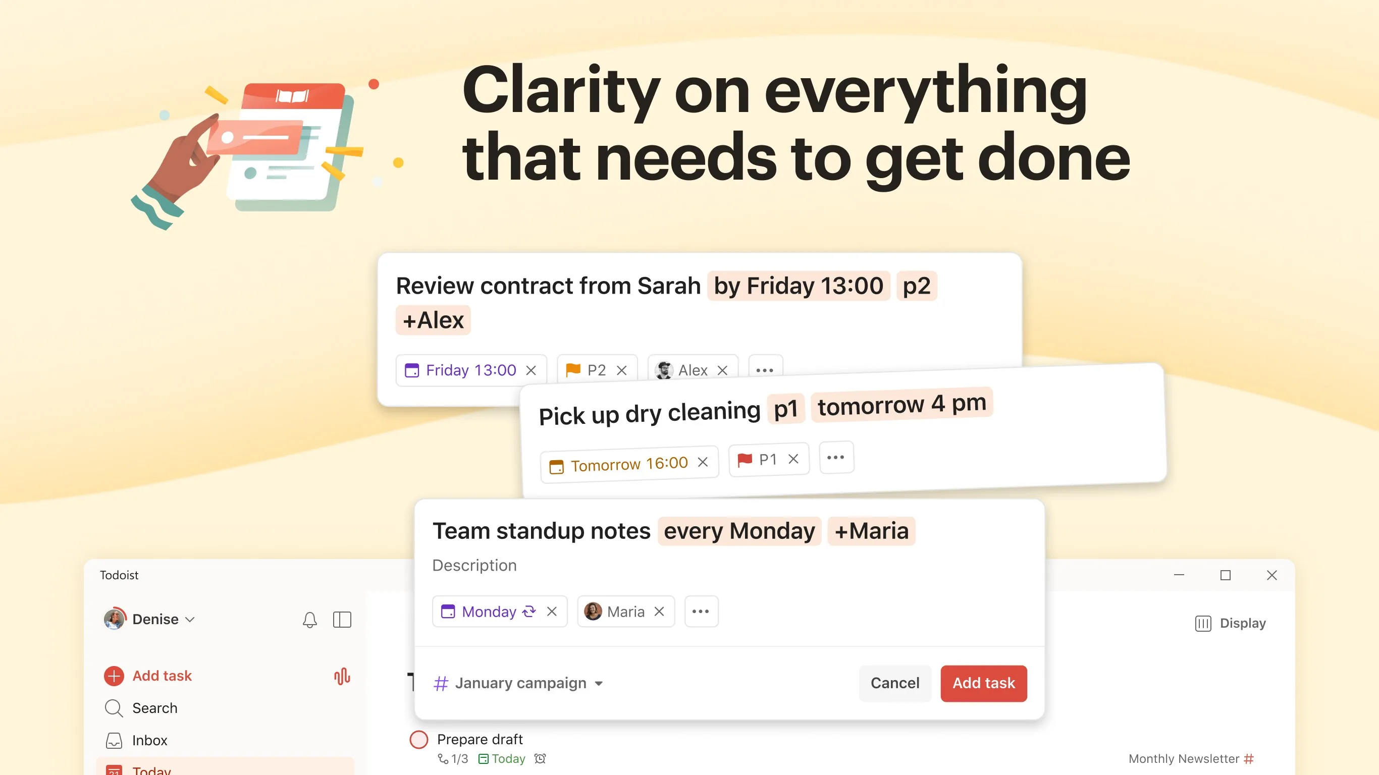 Todoist: To Do List & Calendar screenshot 3