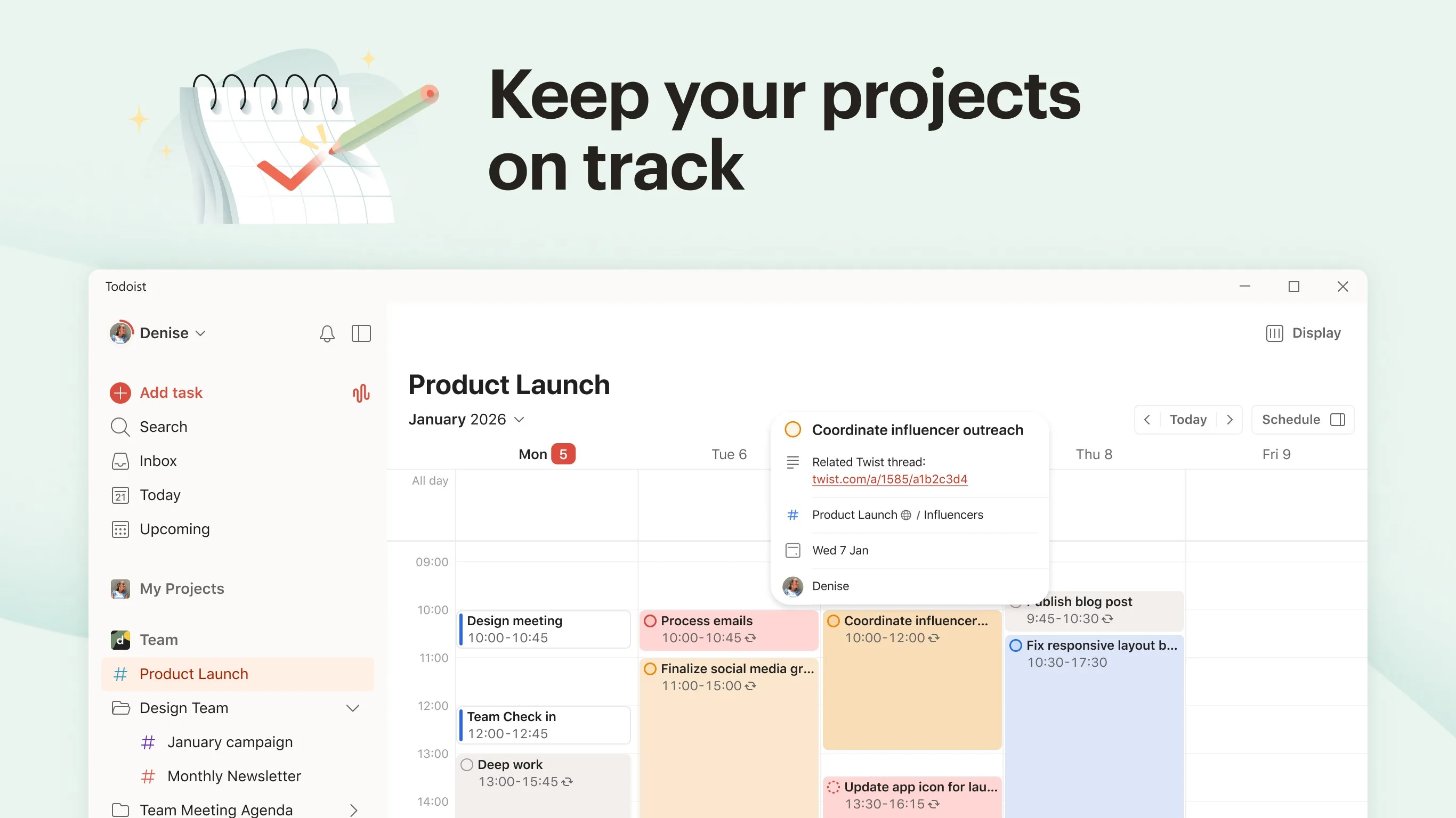 Todoist: To Do List & Calendar screenshot 5