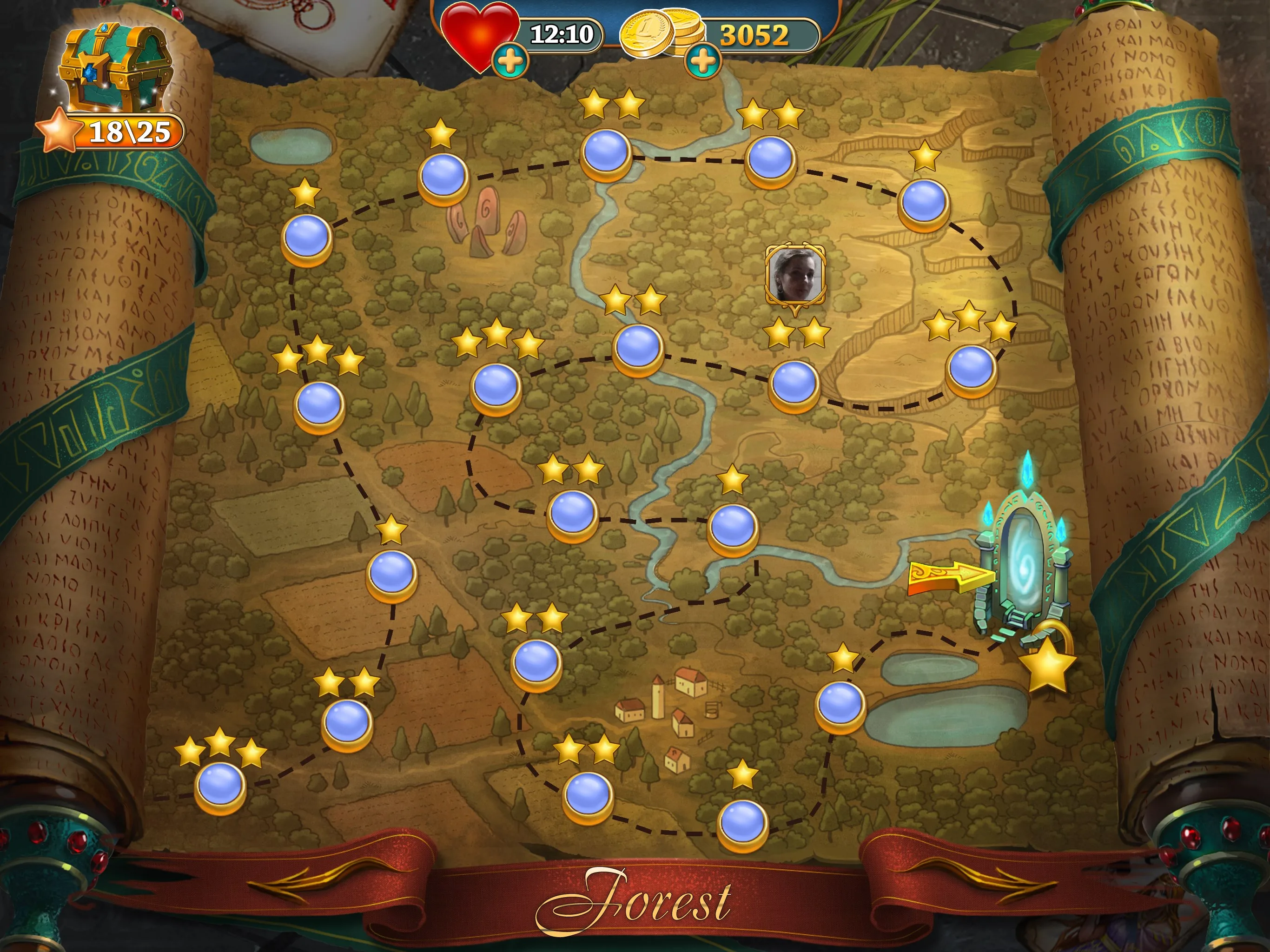 Magic Tri Peaks Solitaire screenshot 2