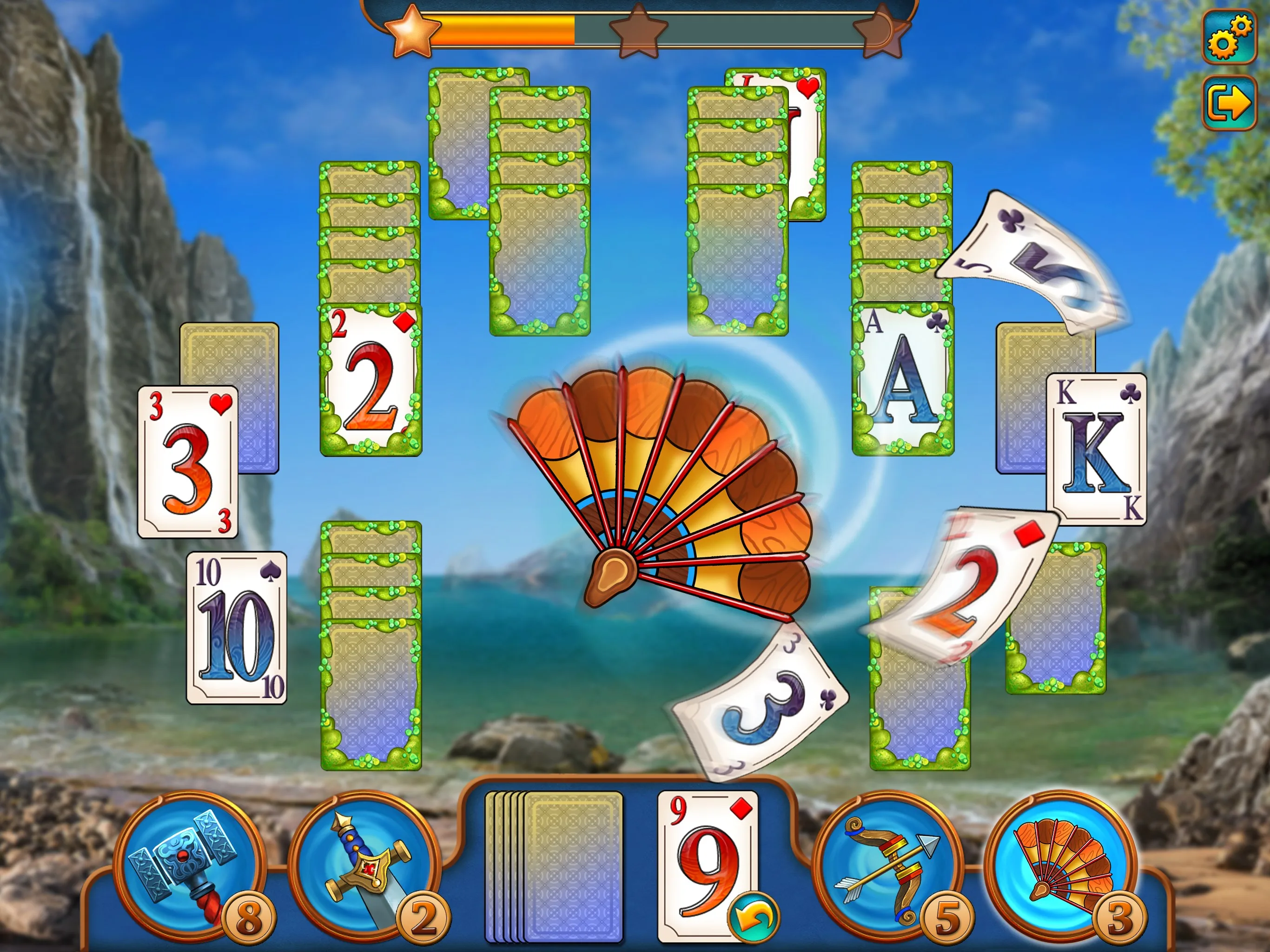 Magic Tri Peaks Solitaire screenshot 5