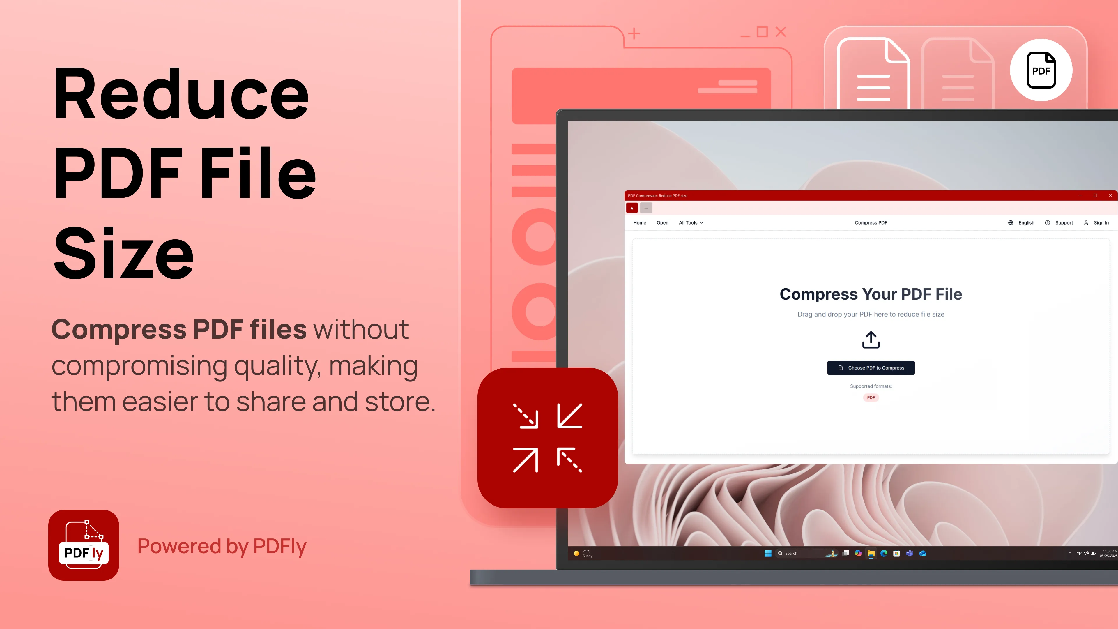 PDF Compressor: Reduce PDF size screenshot 1