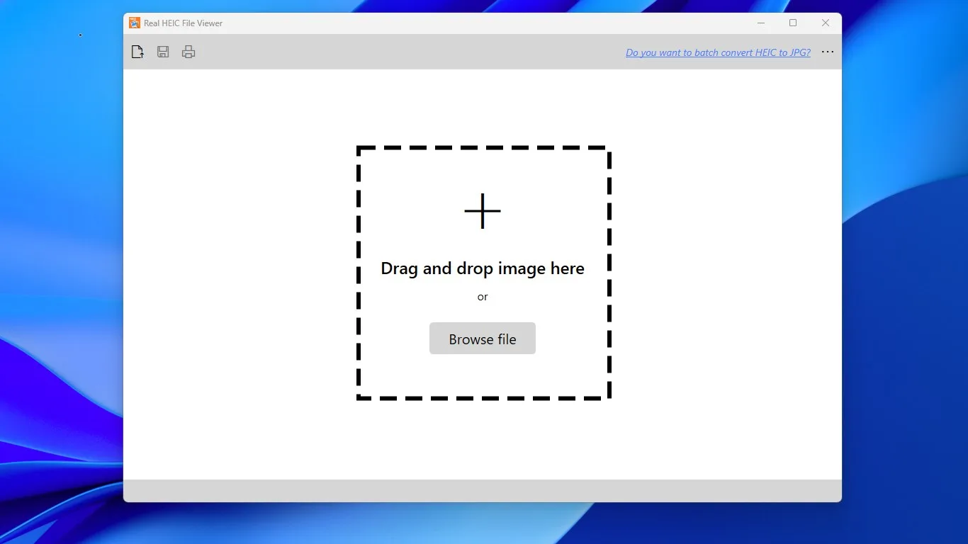 Real HEIC File Viewer screenshot 1