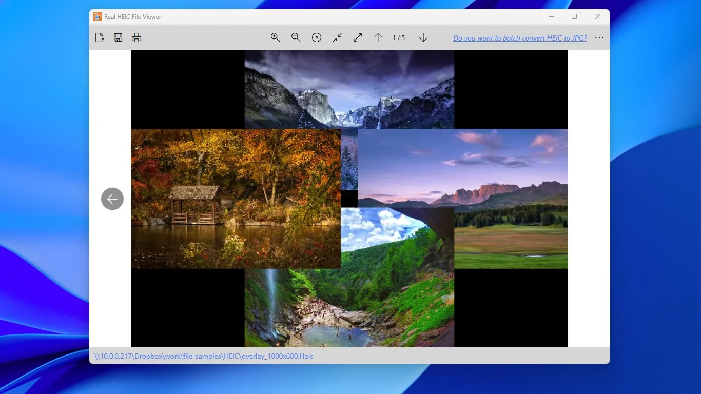 Real HEIC File Viewer screenshot 2