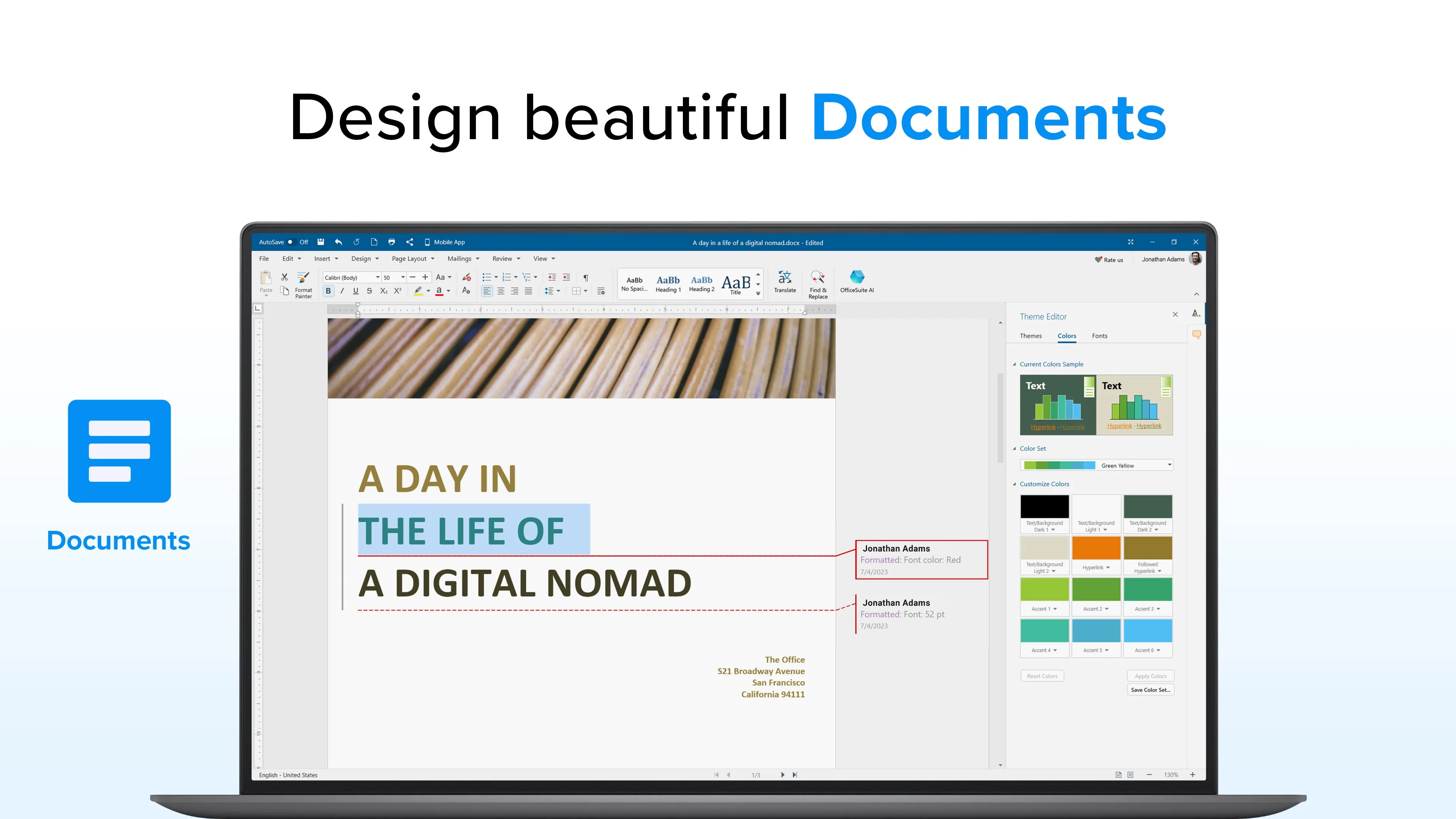 OfficeSuite Office Pack & PDF Editor - MobiOffice screenshot 4