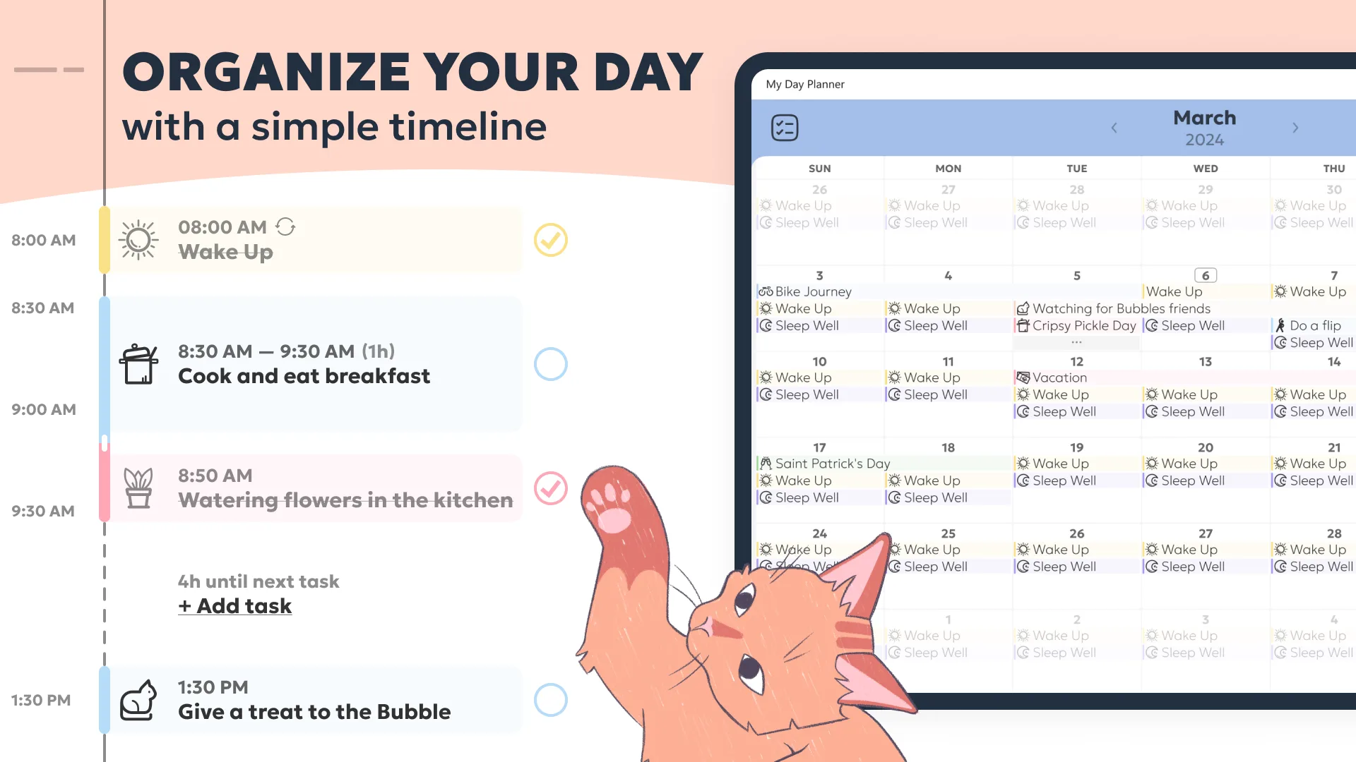 My Daily Planner - Routine & Schedule Planning screenshot 1