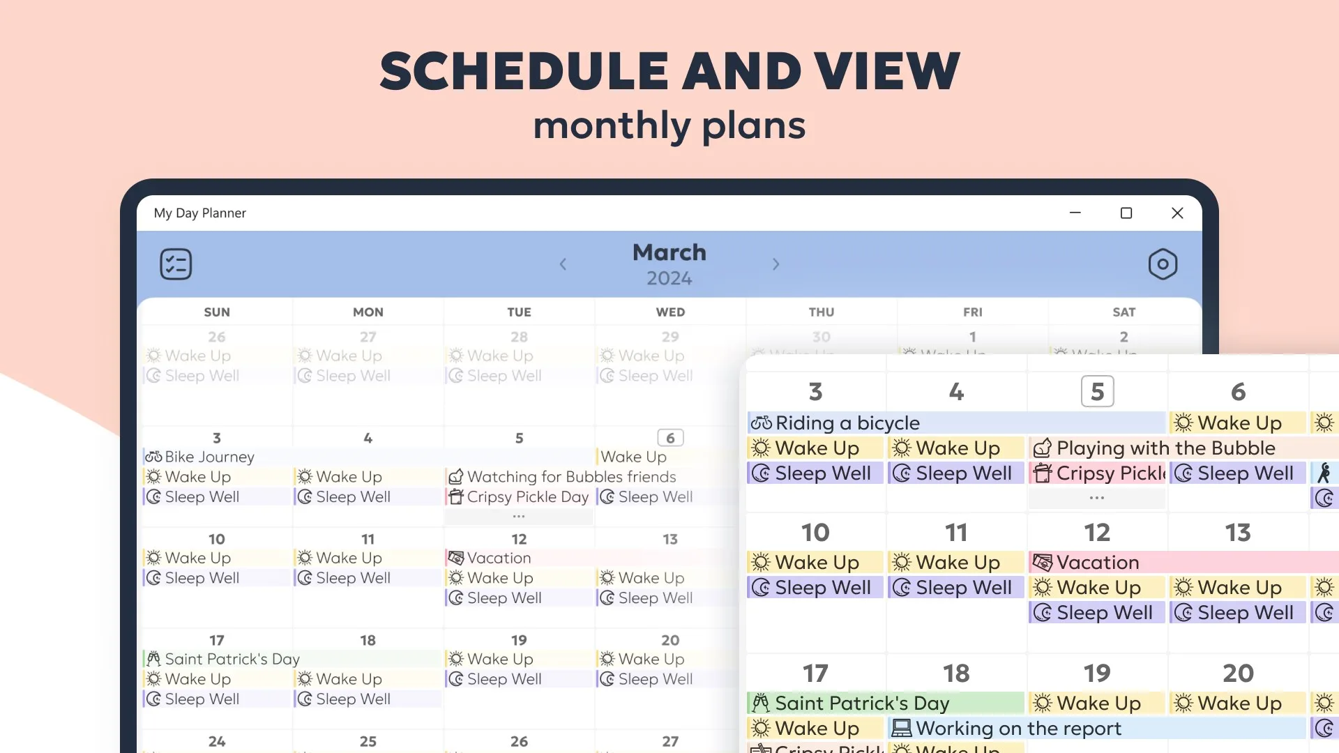 My Daily Planner - Routine & Schedule Planning screenshot 2