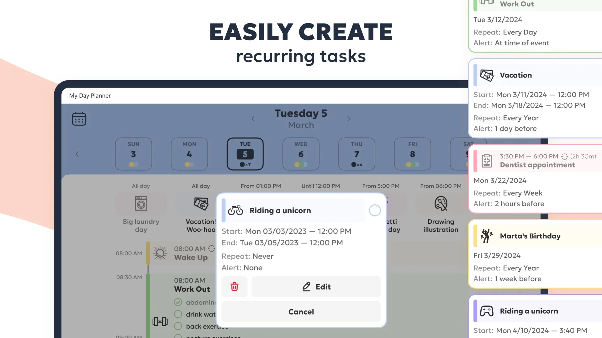 My Daily Planner - Routine & Schedule Planning screenshot 4