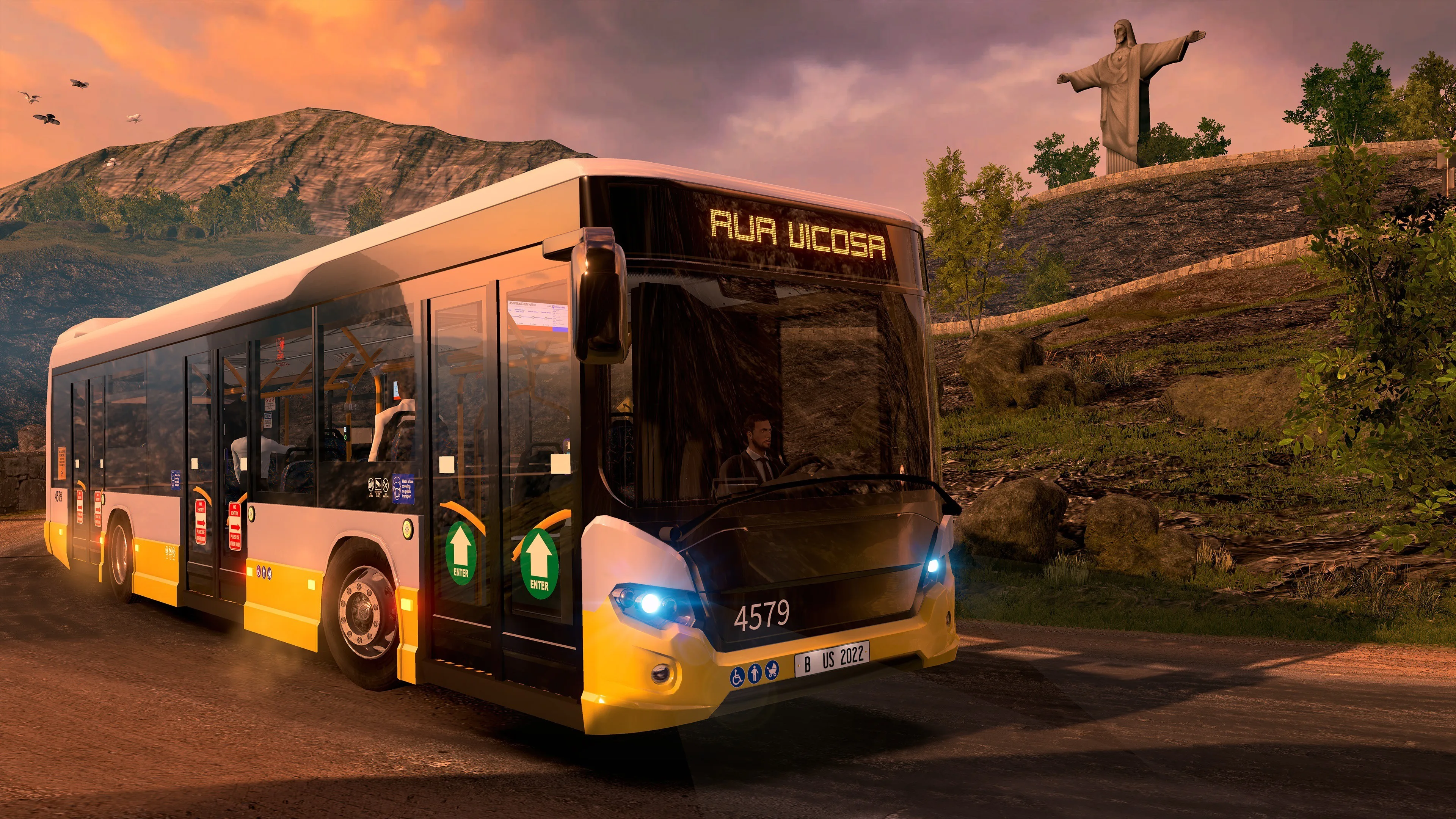Bus Driving Simulator : EVO screenshot 2