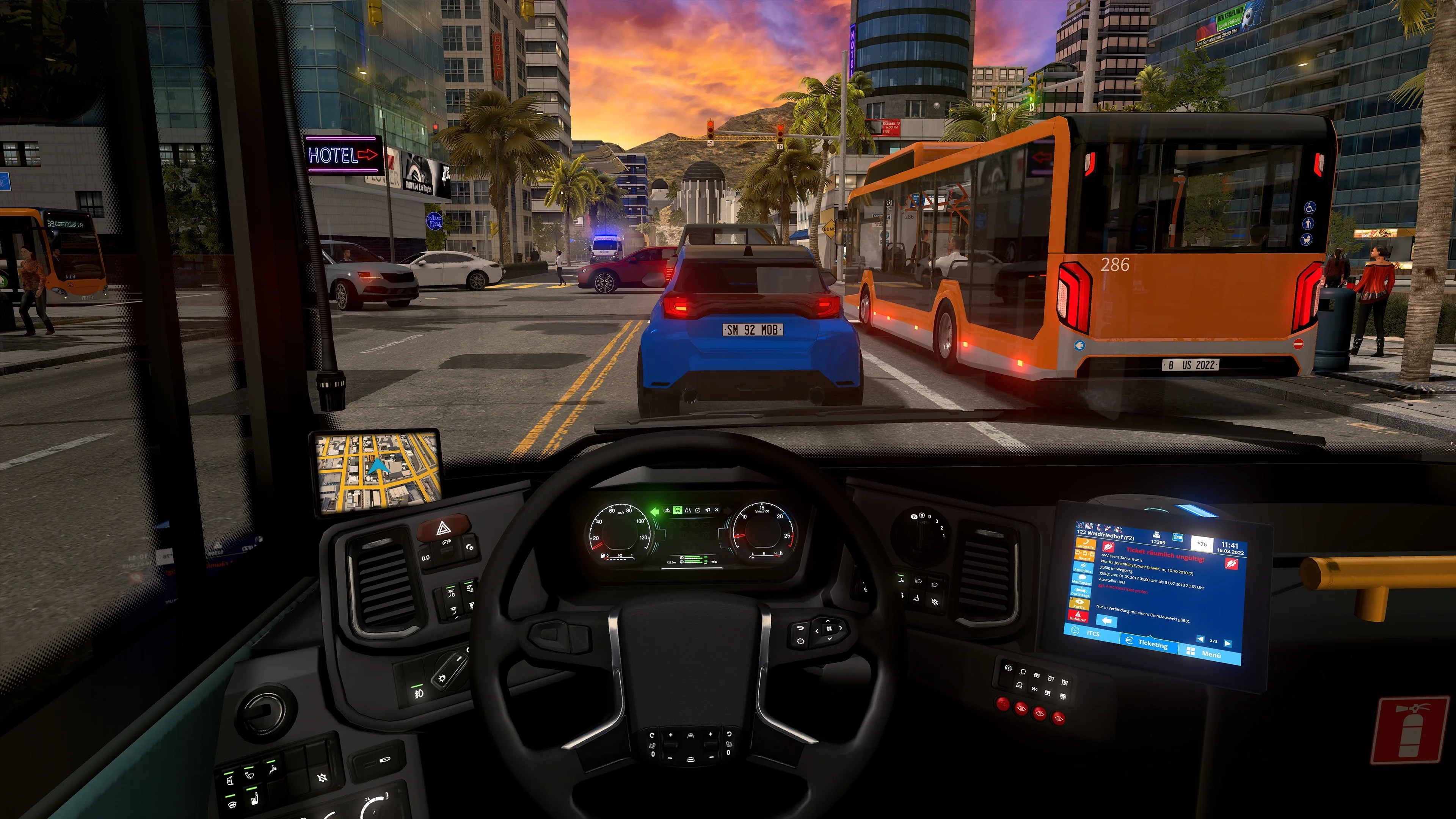 Bus Driving Simulator : EVO screenshot 5