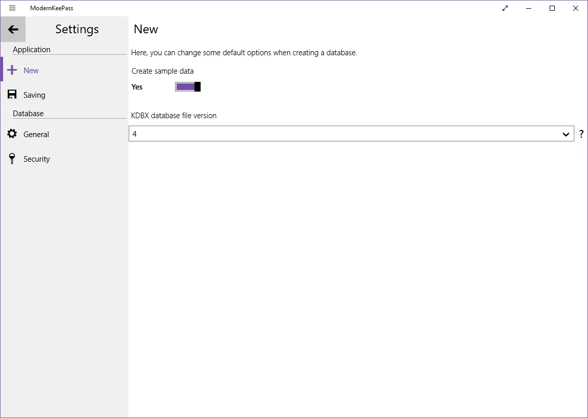 ModernKeePass screenshot 3