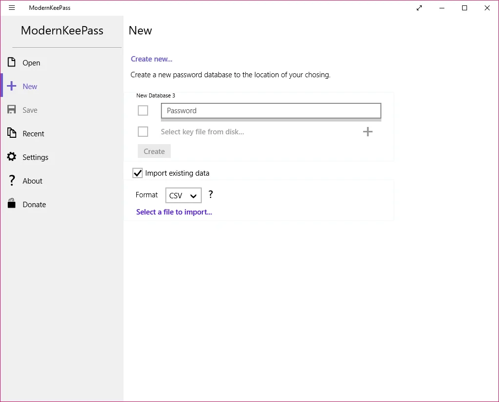ModernKeePass screenshot 4