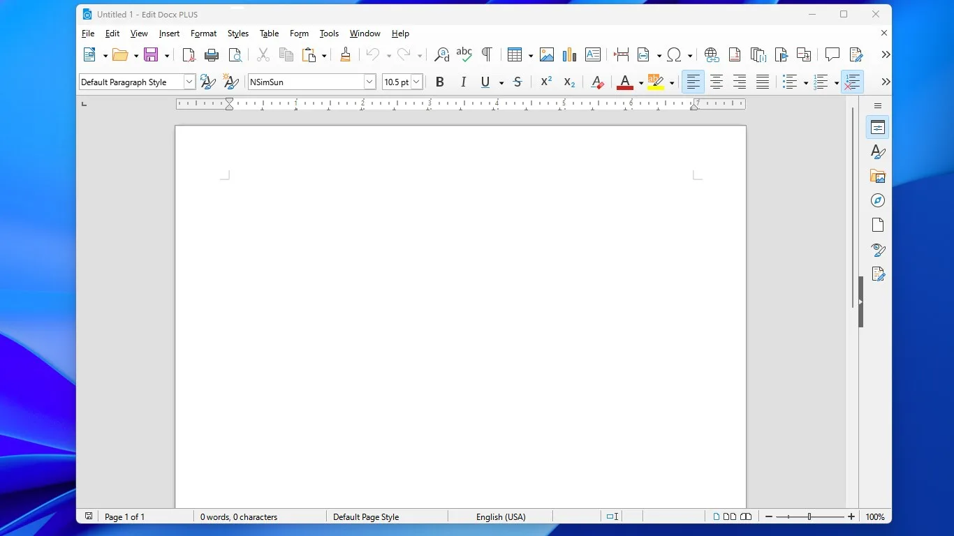 Edit Docx PLUS screenshot 1