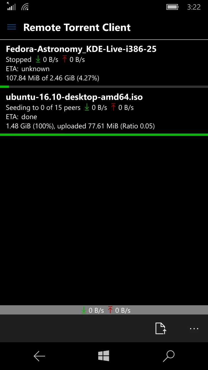 Remote Torrent Client screenshot 4