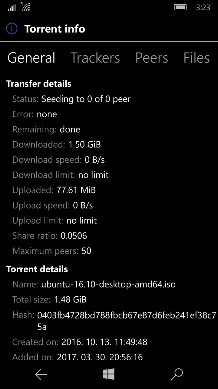 Remote Torrent Client screenshot 5