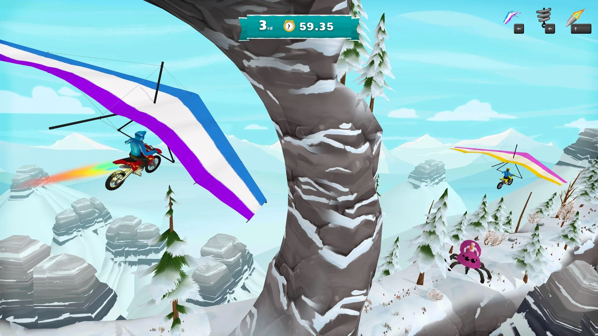 Sunset Bike Racer 2 - Airborne Motocross screenshot 1
