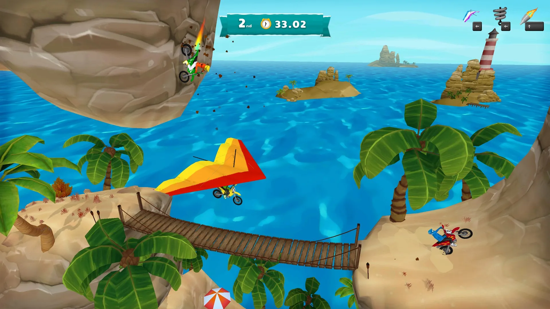 Sunset Bike Racer 2 - Airborne Motocross screenshot 2