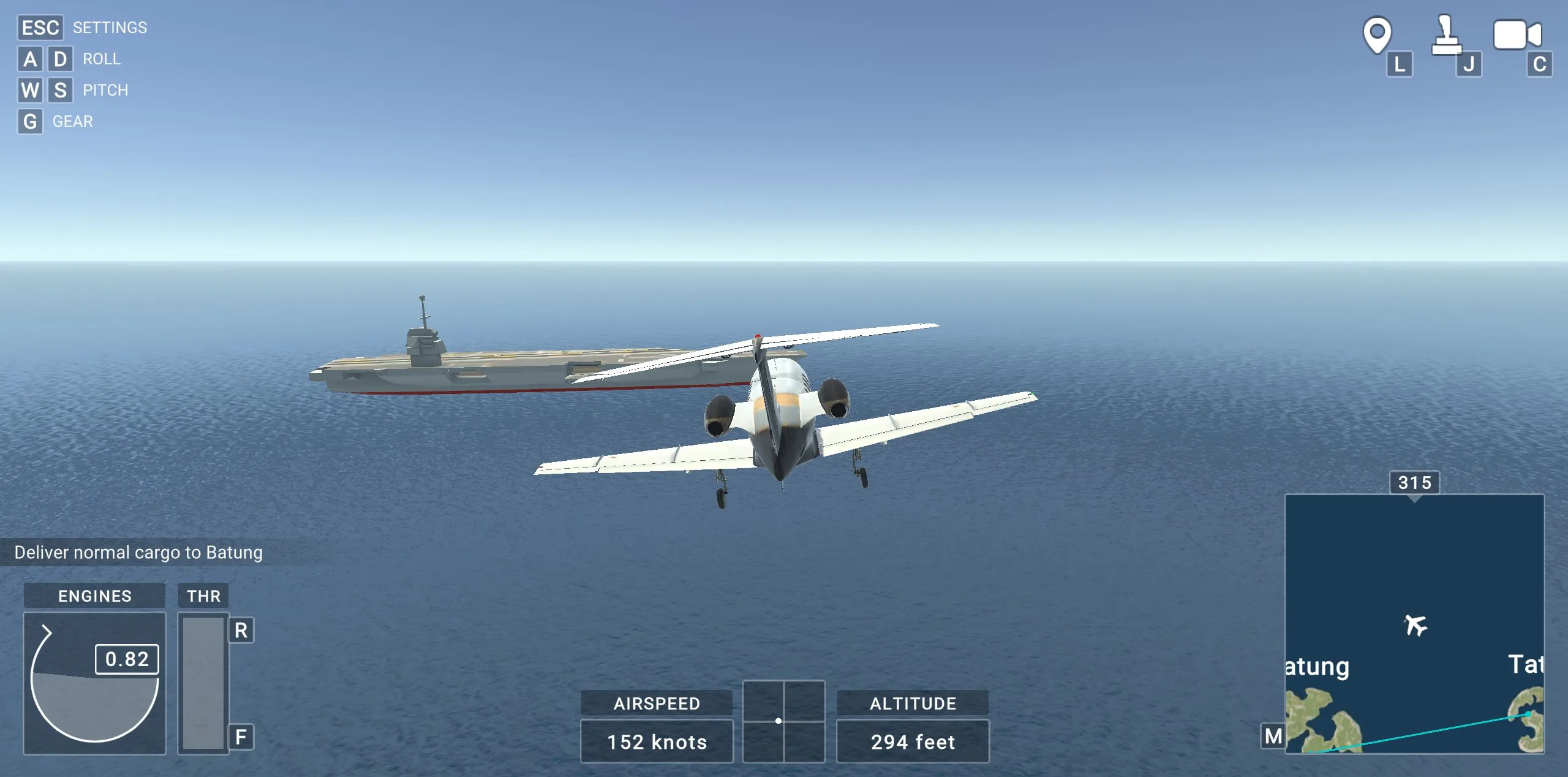 Flight Jet Simulator screenshot 3