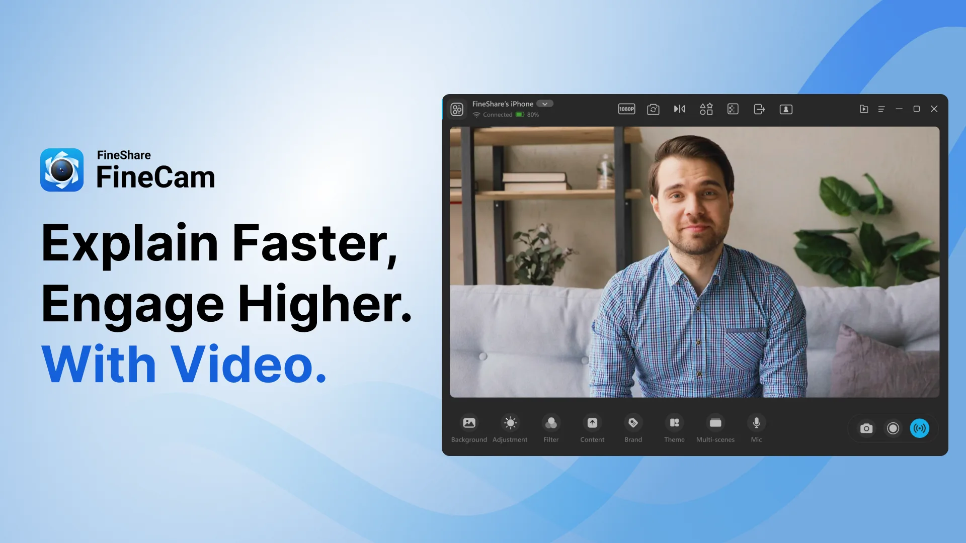 Fineshare FineCam - AI Virtual Camera screenshot 4