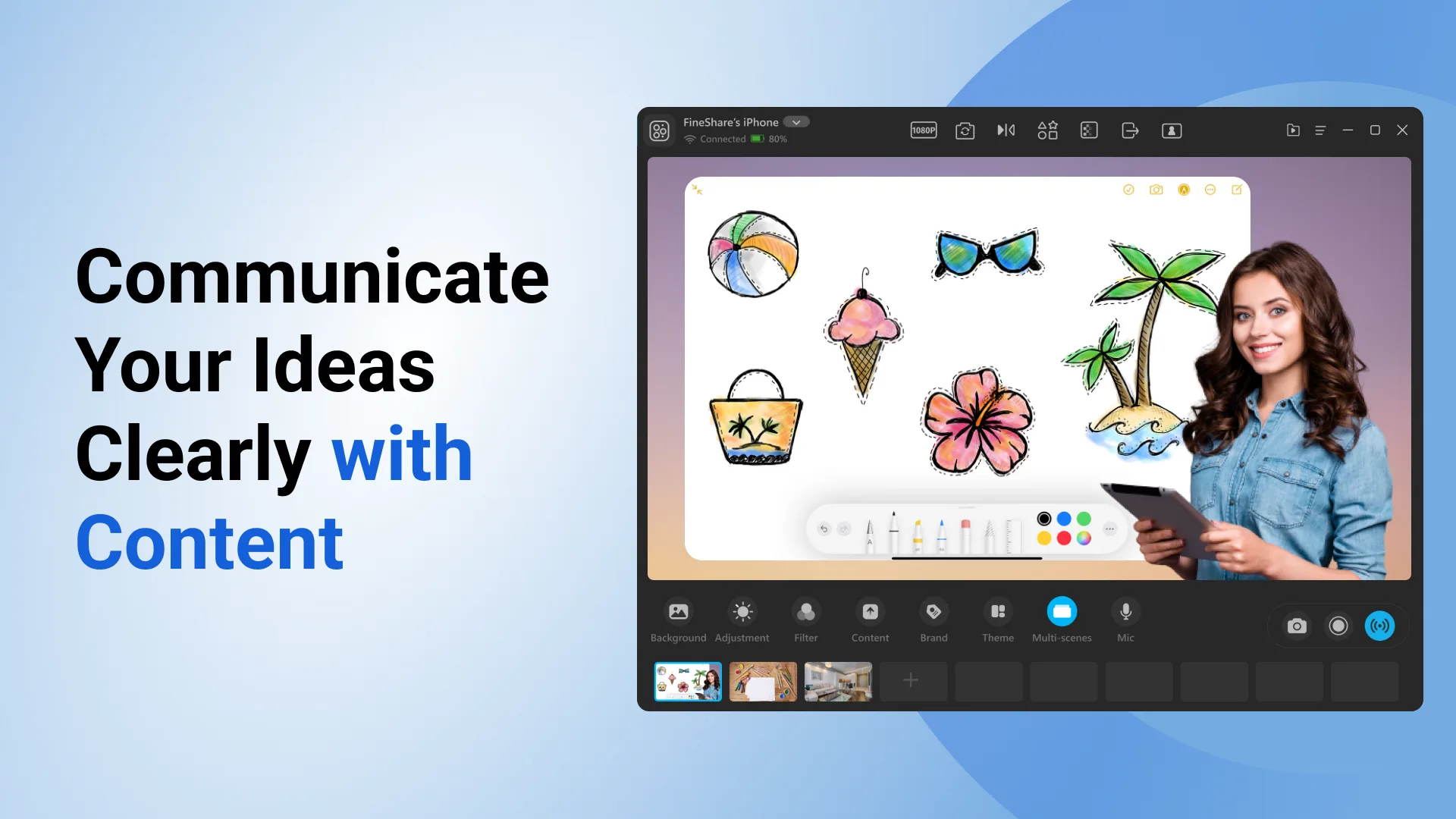 Fineshare FineCam - AI Virtual Camera screenshot 5