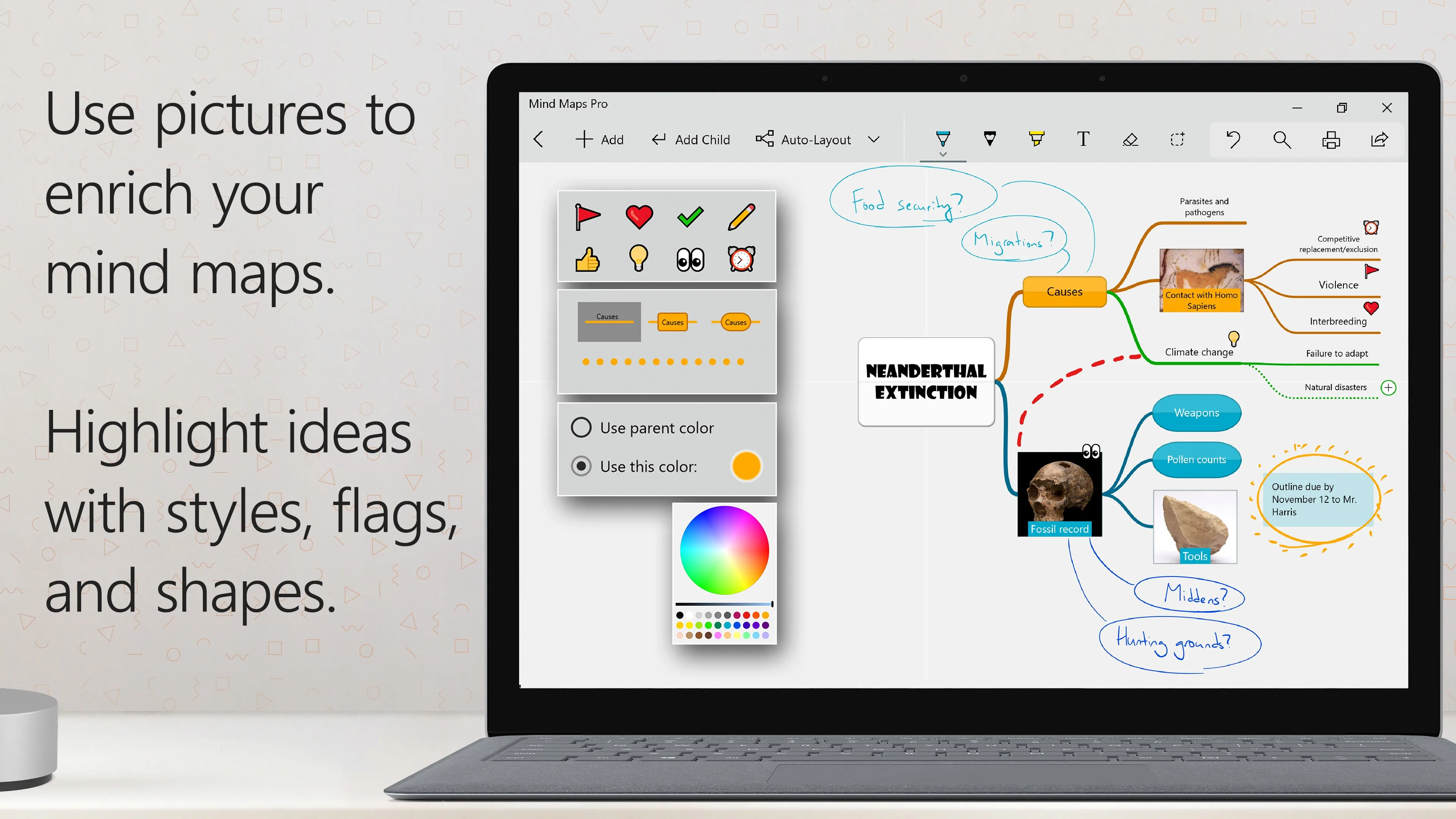 Mind Maps Pro screenshot 2