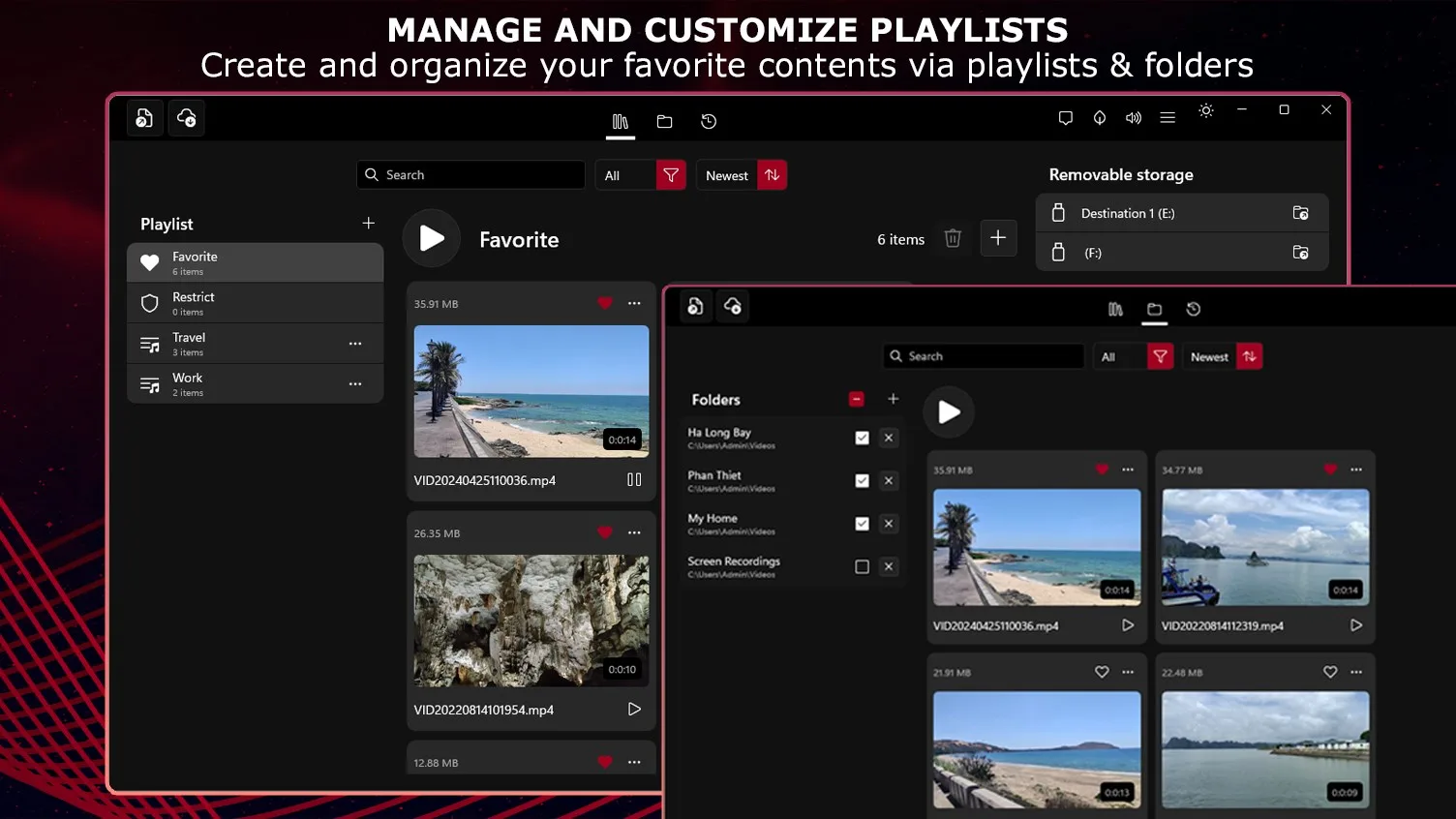 Play-list: Universal Media Player, Converter & Web Video Grabber screenshot 4