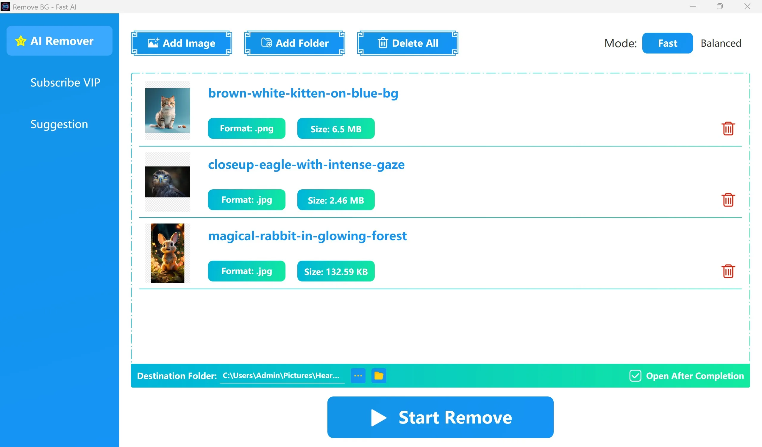 Remove BG - Fast AI screenshot 1