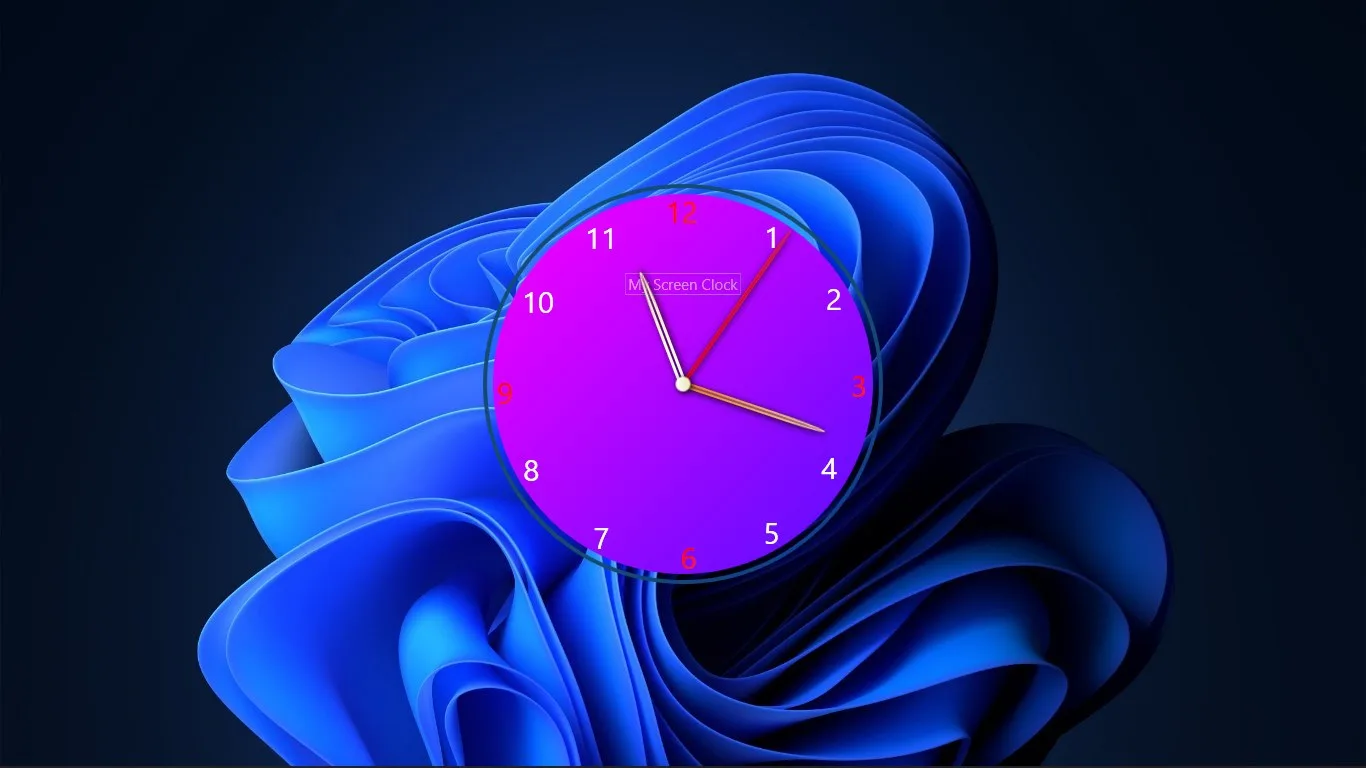 Personal Screen Clock screenshot 2
