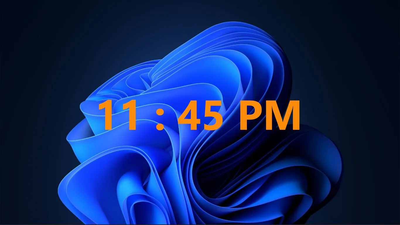 Personal Screen Clock screenshot 5