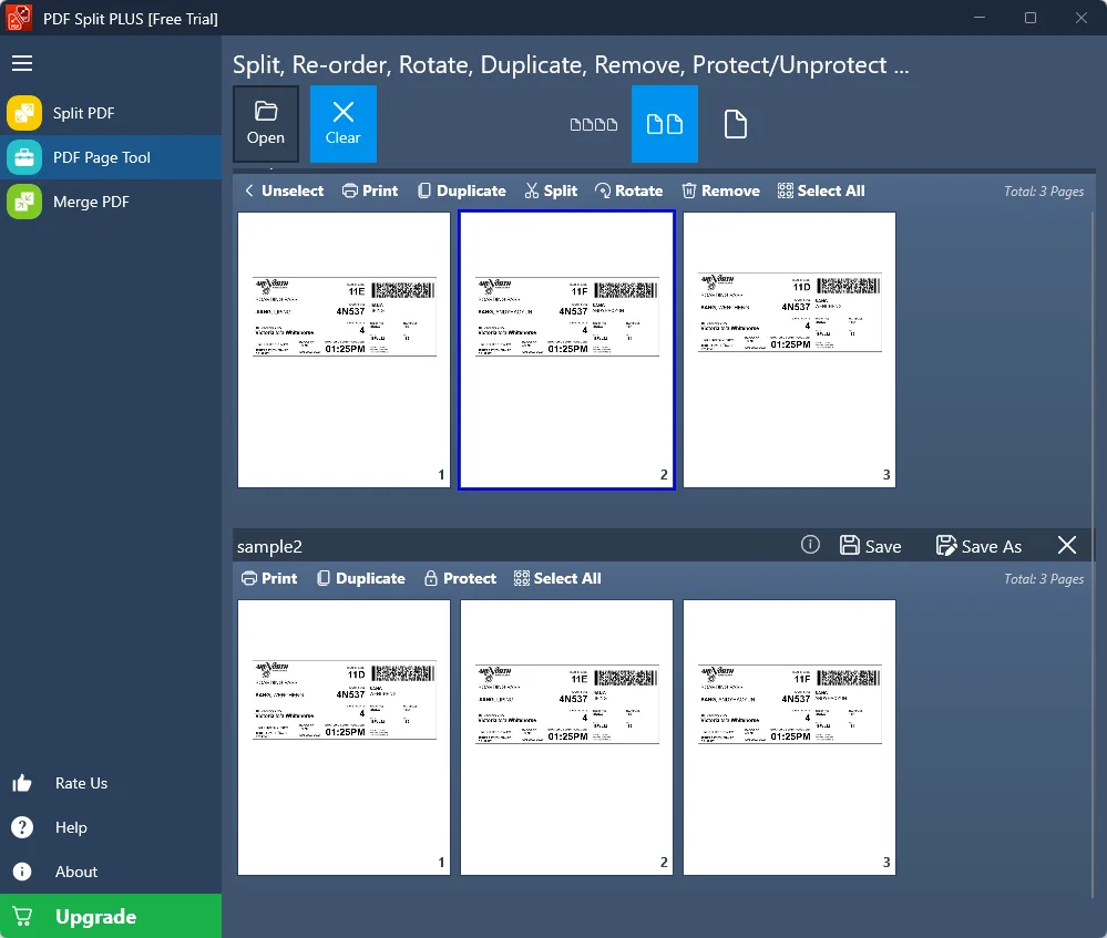 PDF Split PLUS screenshot 3