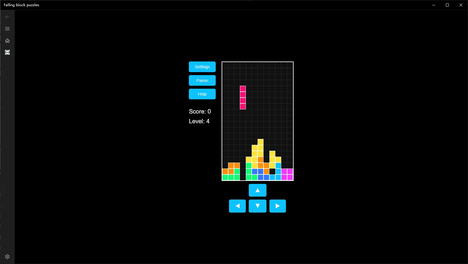 Falling block puzzles screenshot 2