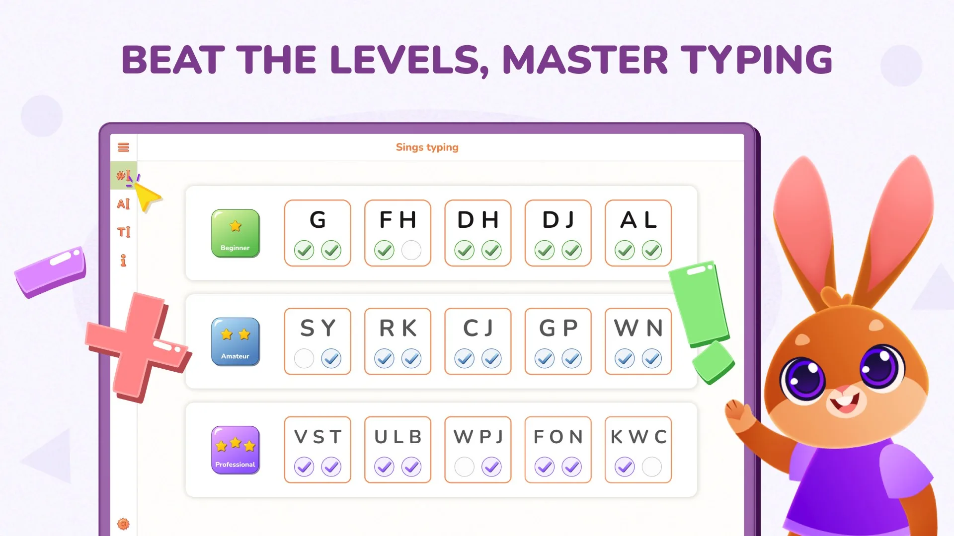Typing Class for Kids — Qwerty world screenshot 2