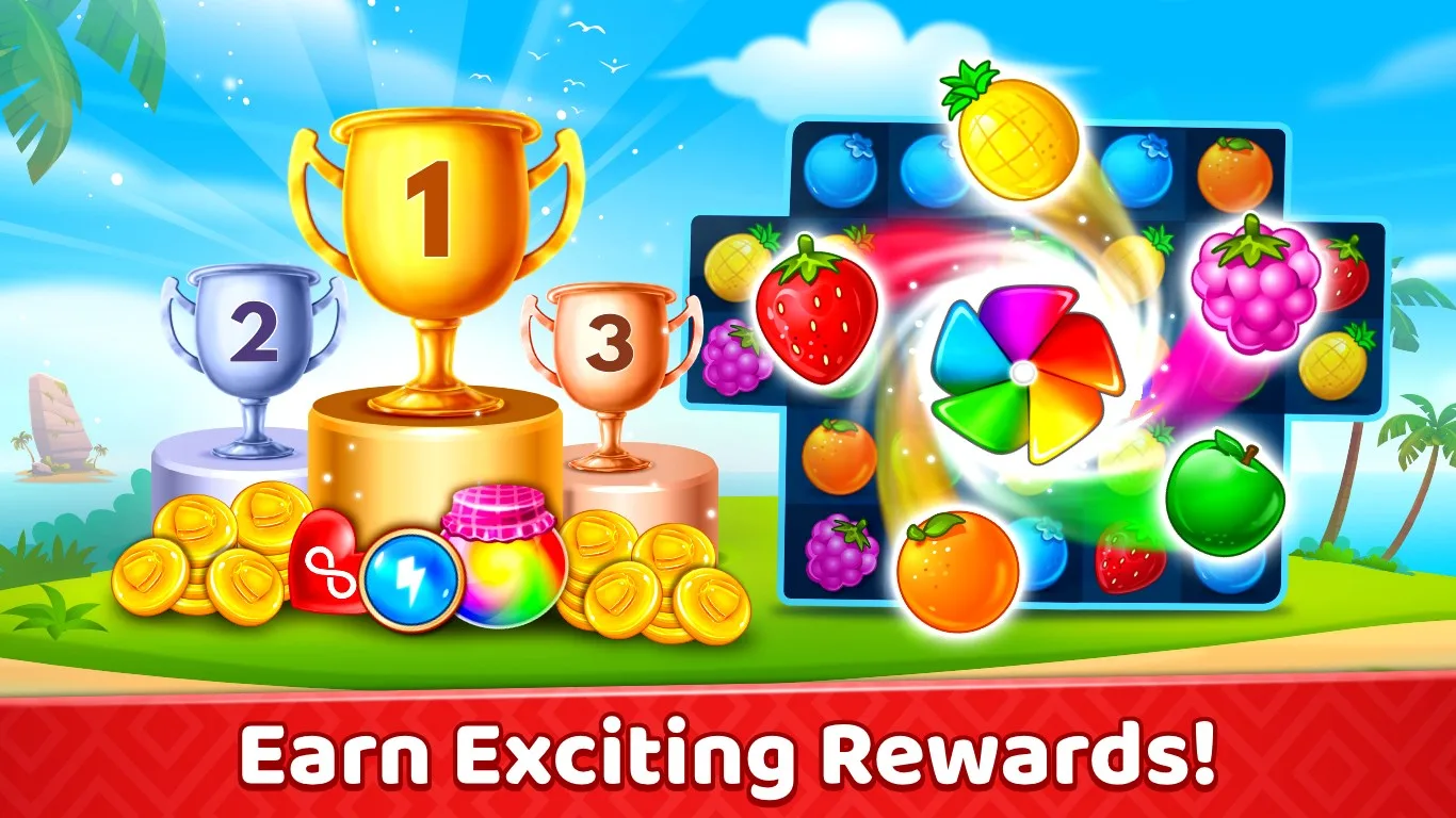 Gummy Paradise: Match 3 Games screenshot 4