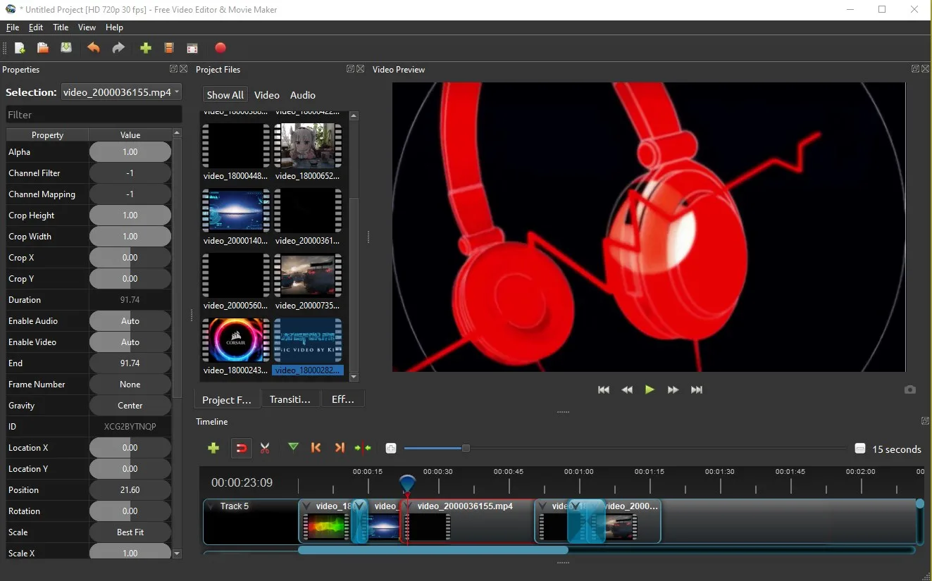 TidyVid Video Editor Movie Creator screenshot 1