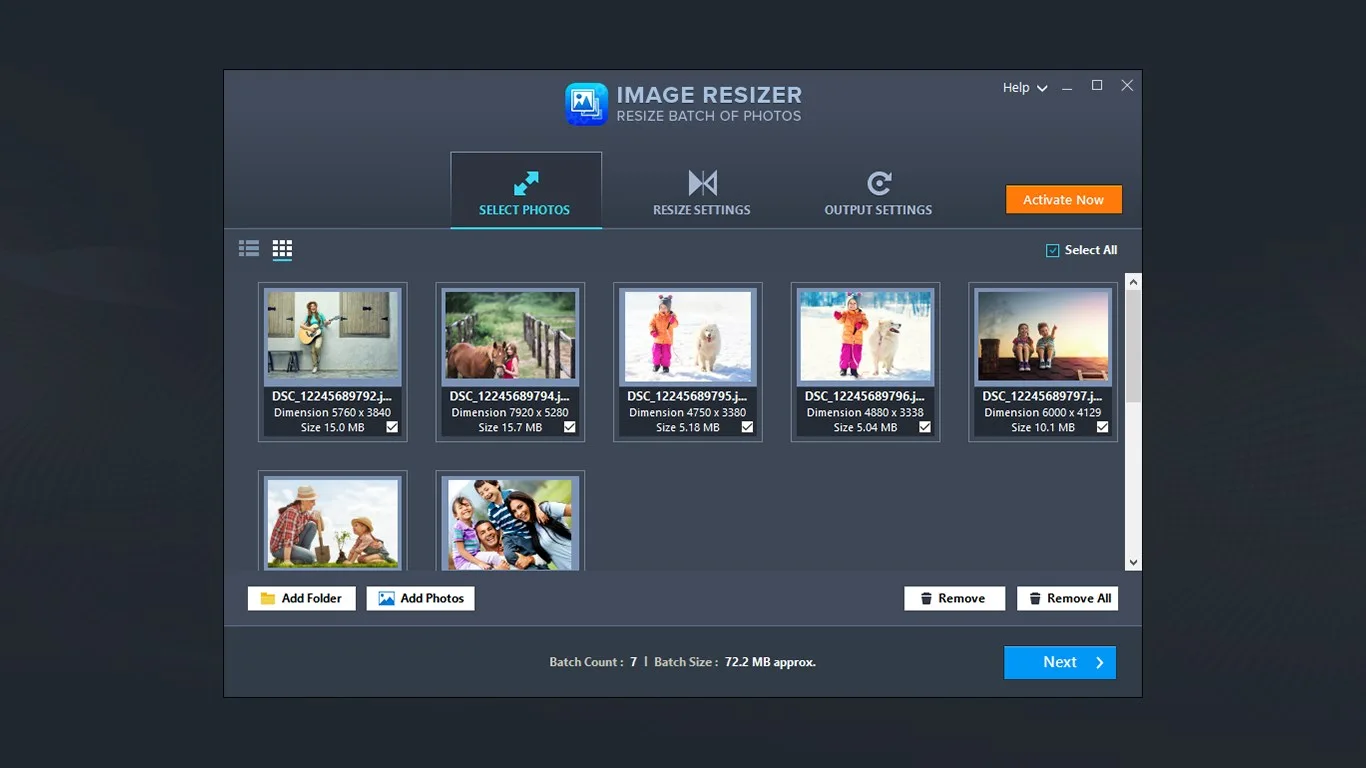 Image Resizer - Resize Photos screenshot 1