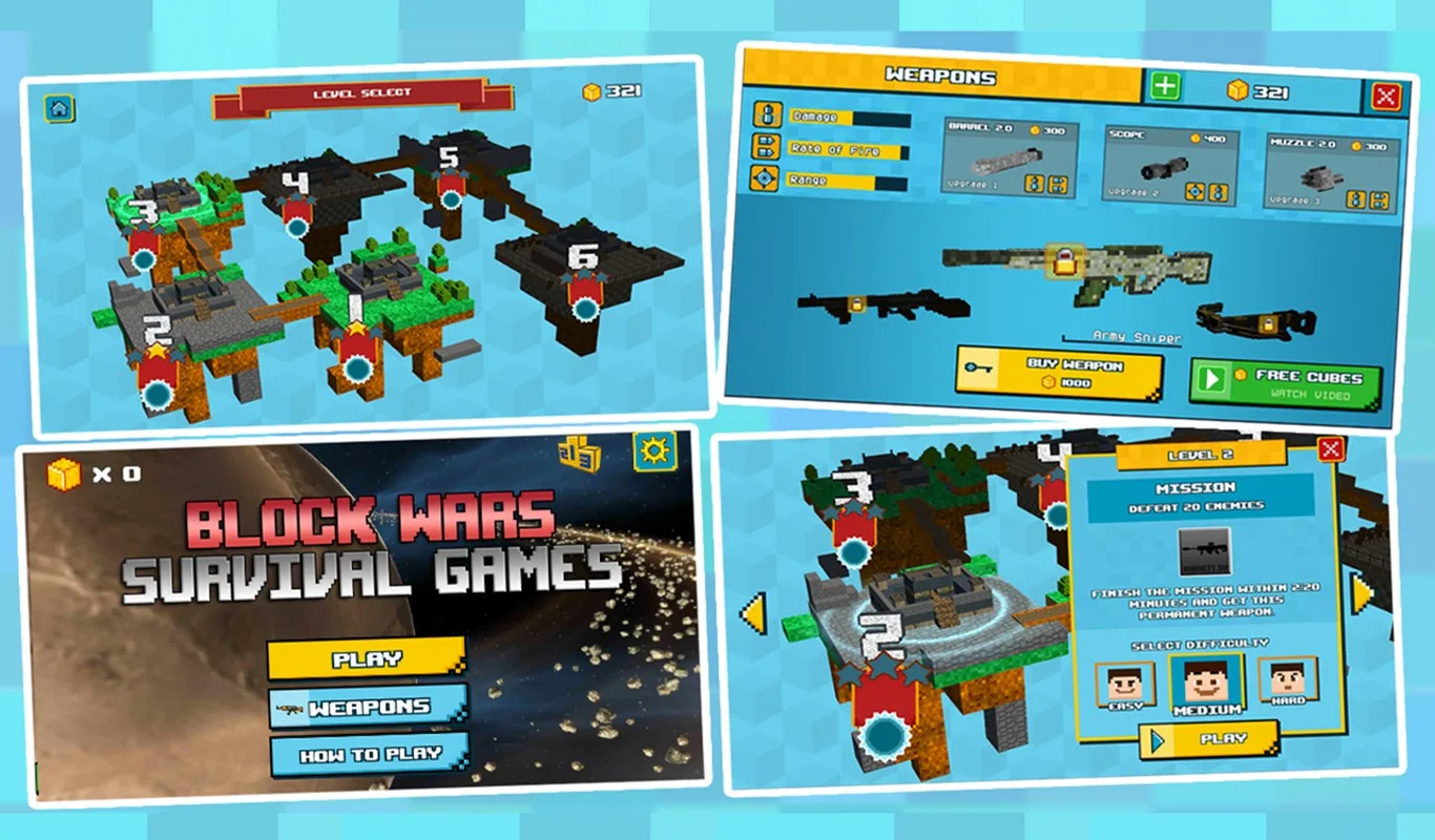 Block Wars Survival Games screenshot 5