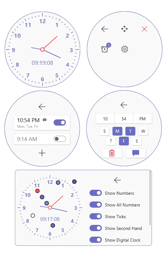 Smart Watch Widget screenshot 1