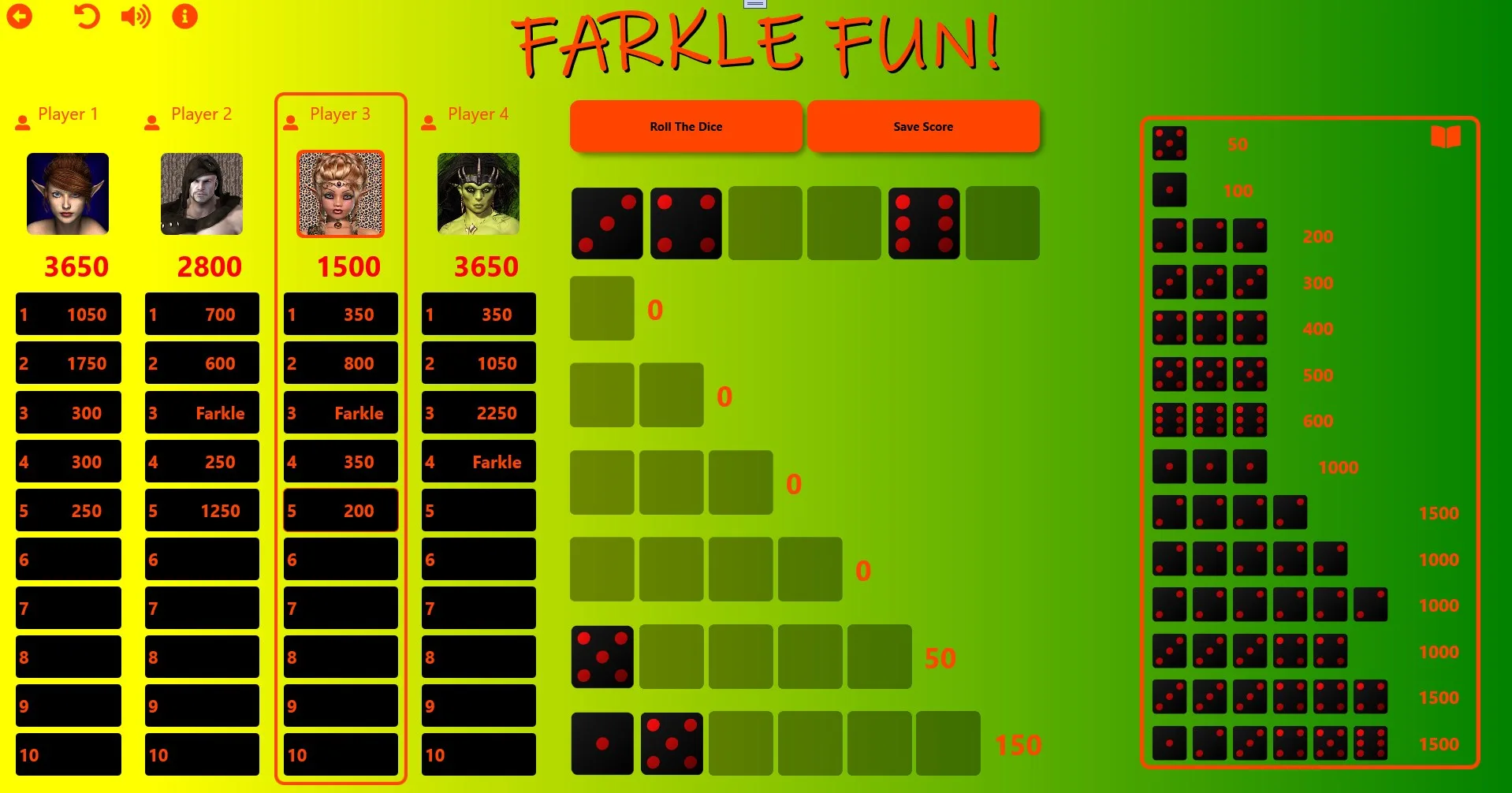 Farkle Fun screenshot 3