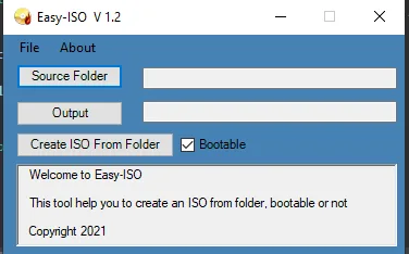 Easy-ISO screenshot 1